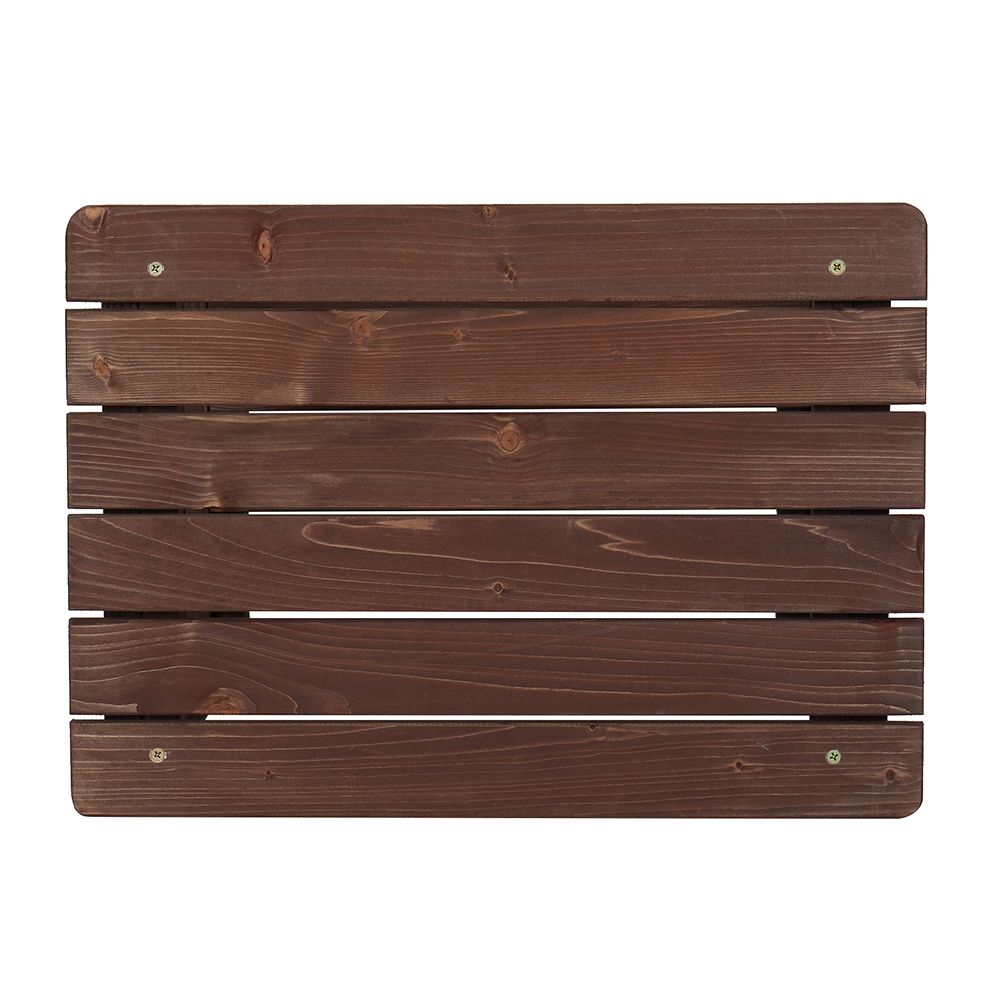 Rectangular Side Table for Patio, Porch, Garden, Indoor Outdoor Companion 19.7L 14.W 19.7H Inches