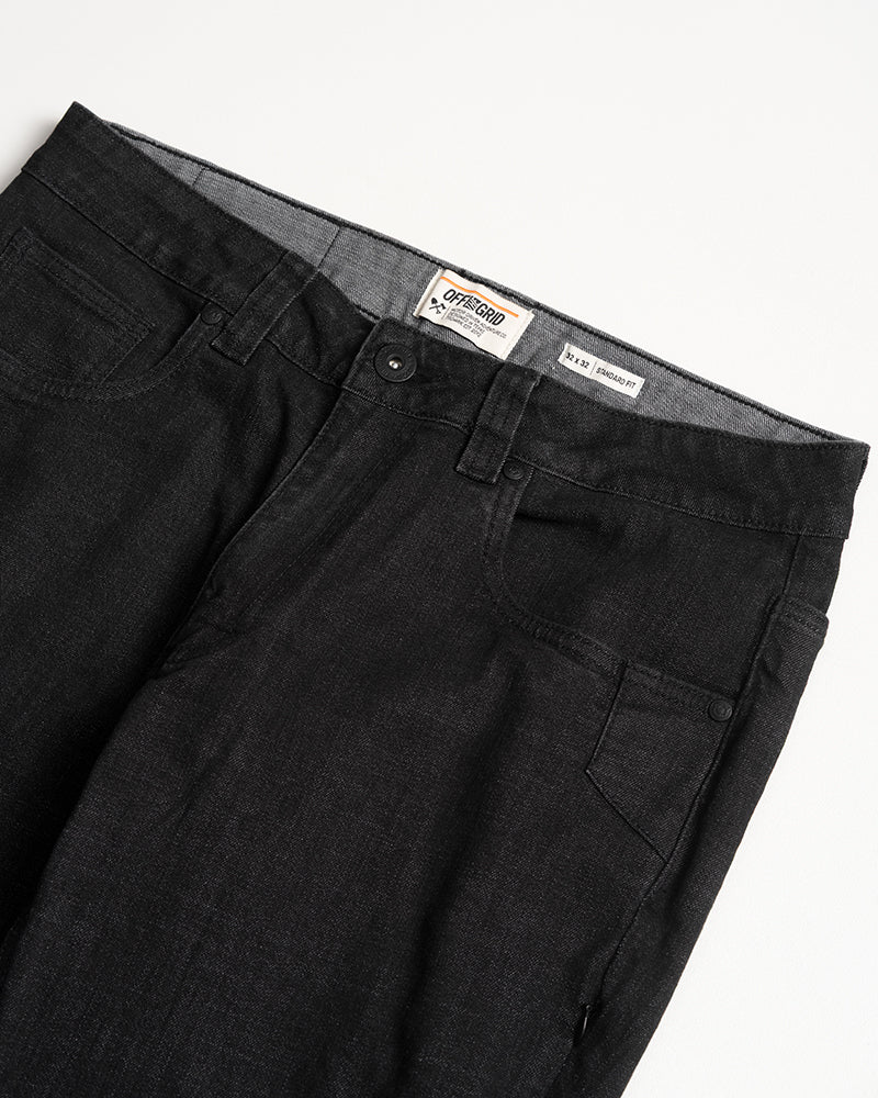 Hideout Denim Standard Fit - Black