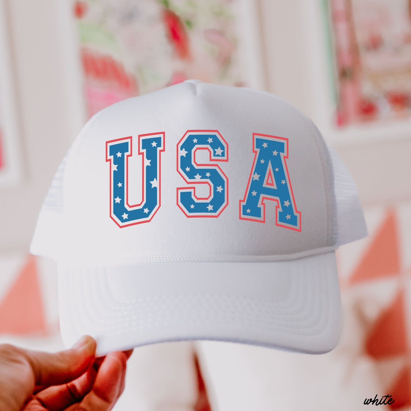 USA Stars Trucker Hat *9 COLORS