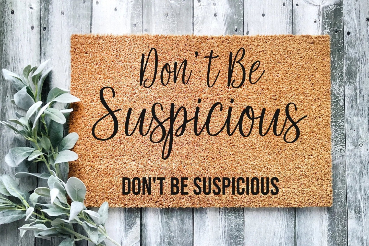 Don't Be Suspicious Doormat
