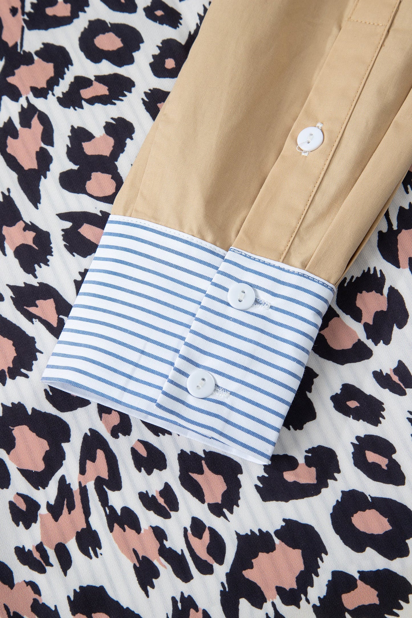 Aleia Chest Cuffed Sleeve Shirt