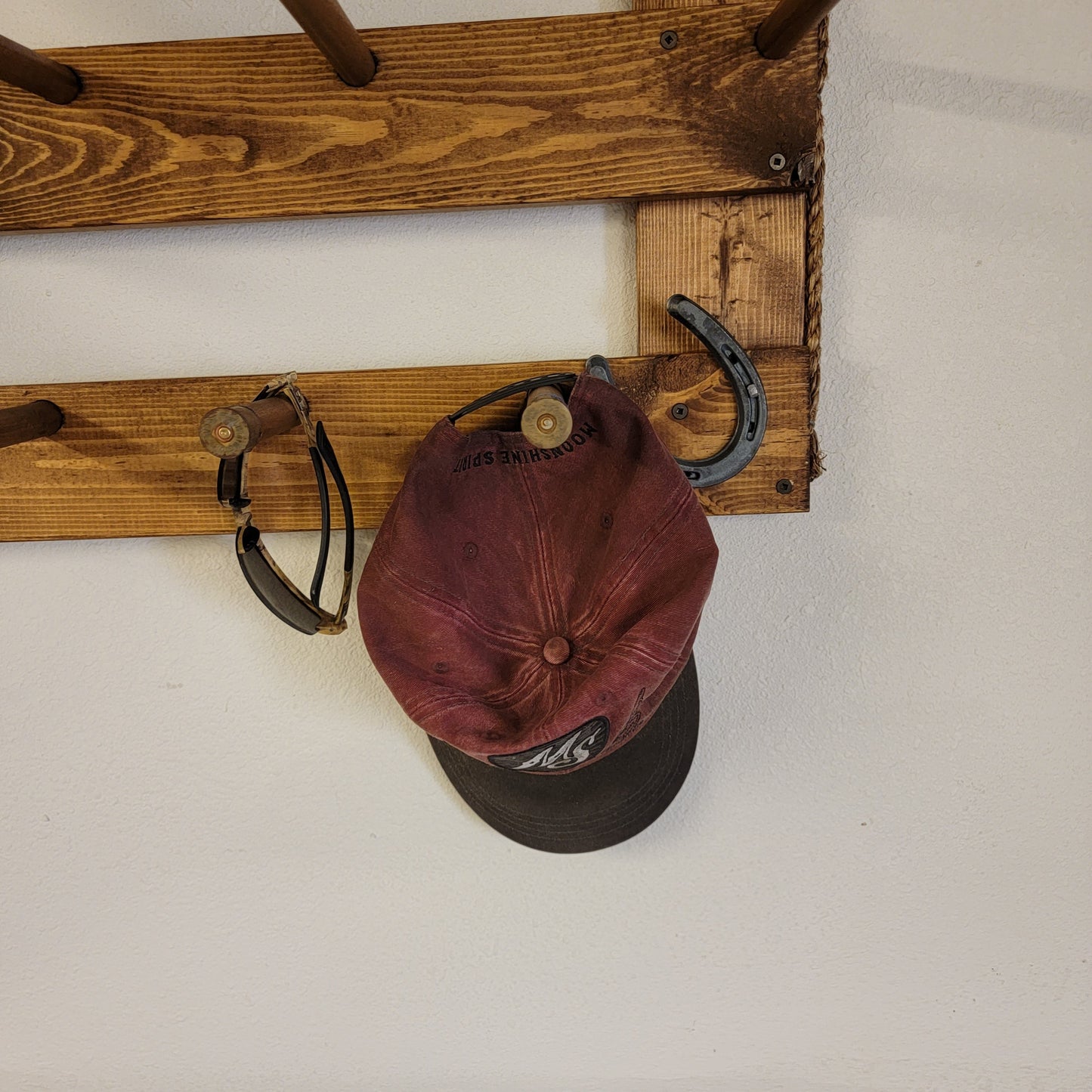The 9-Hatter: Horizontal Wall-Hanging Western Organization