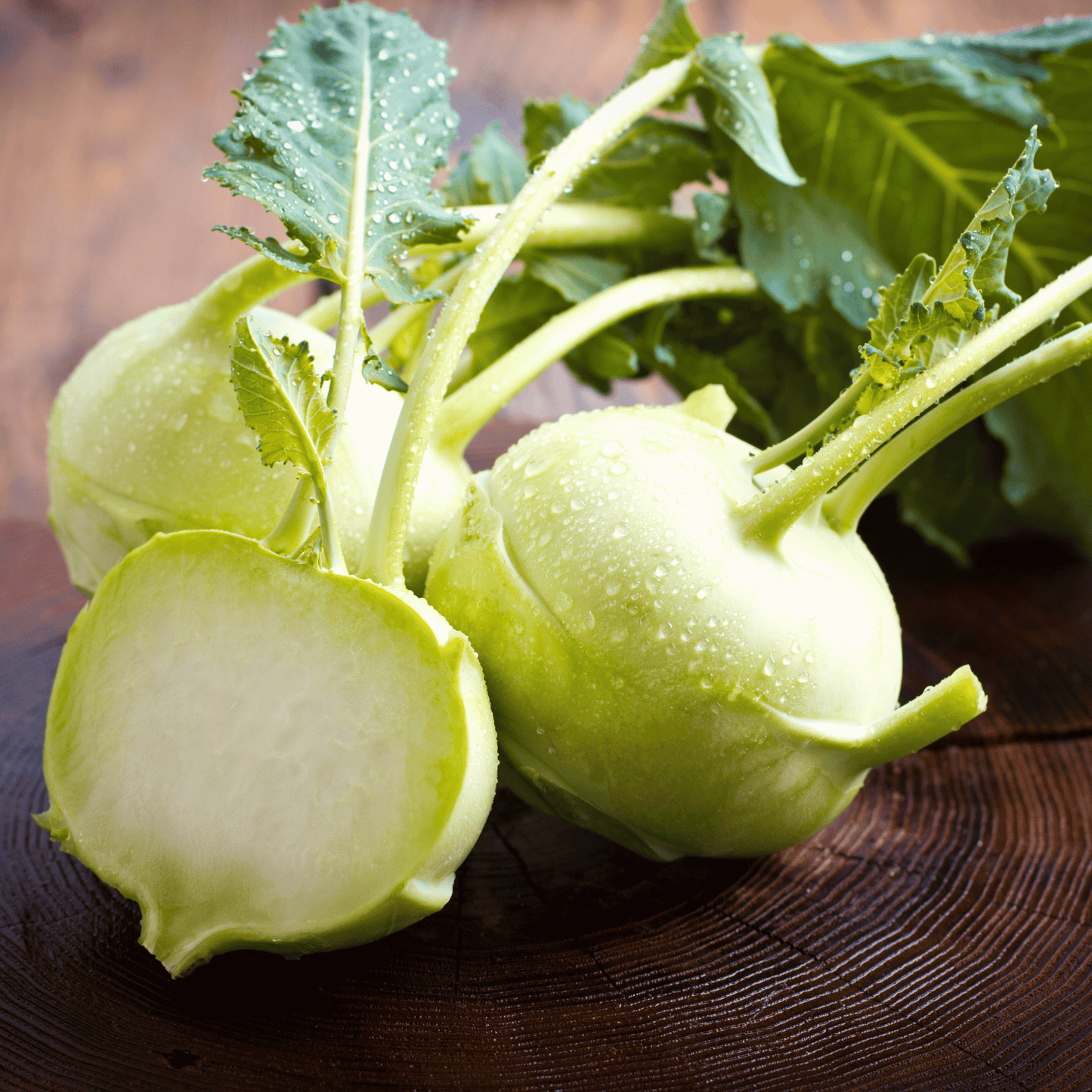 Early White Vienna Kohlrabi ā 100 Seeds