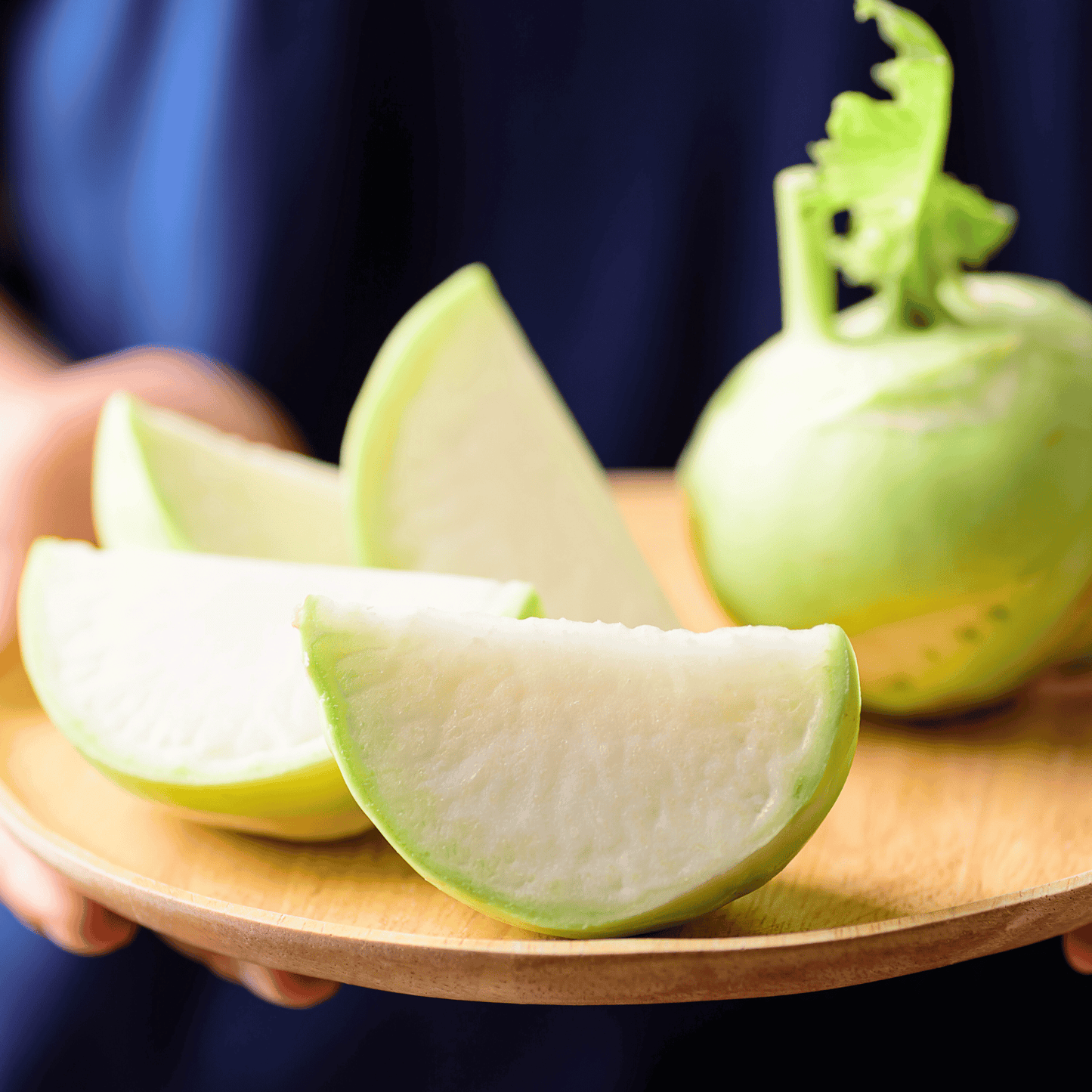 Early White Vienna Kohlrabi ā 100 Seeds