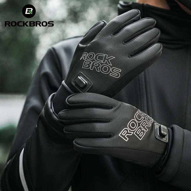 Winter Heated Gloves USB Rechargeable