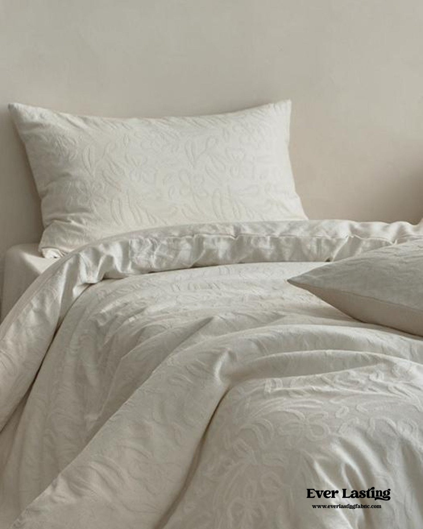 Elin Tencel Silky Jacquard Bedding Set / Garden