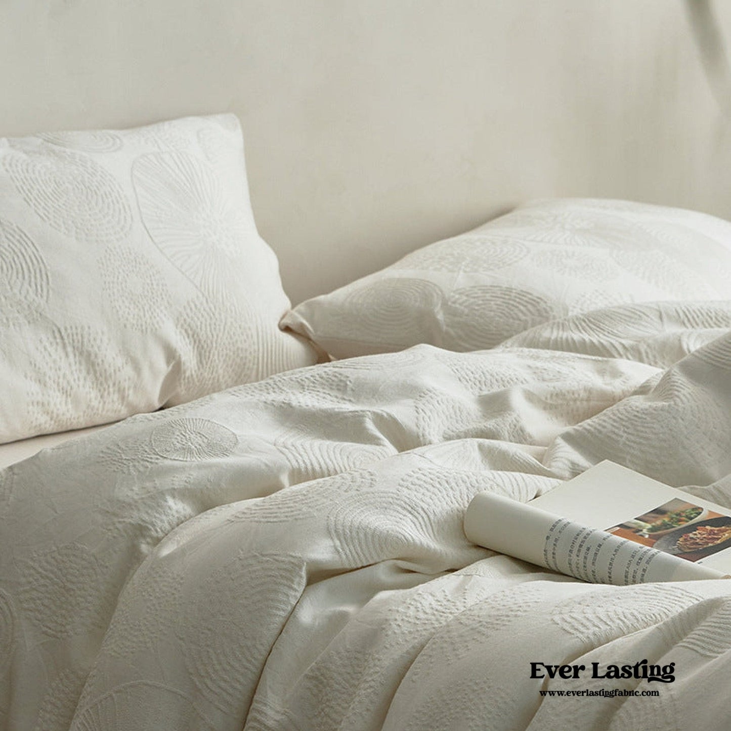 Elin Tencel Silky Jacquard Bedding Set / Sunrise