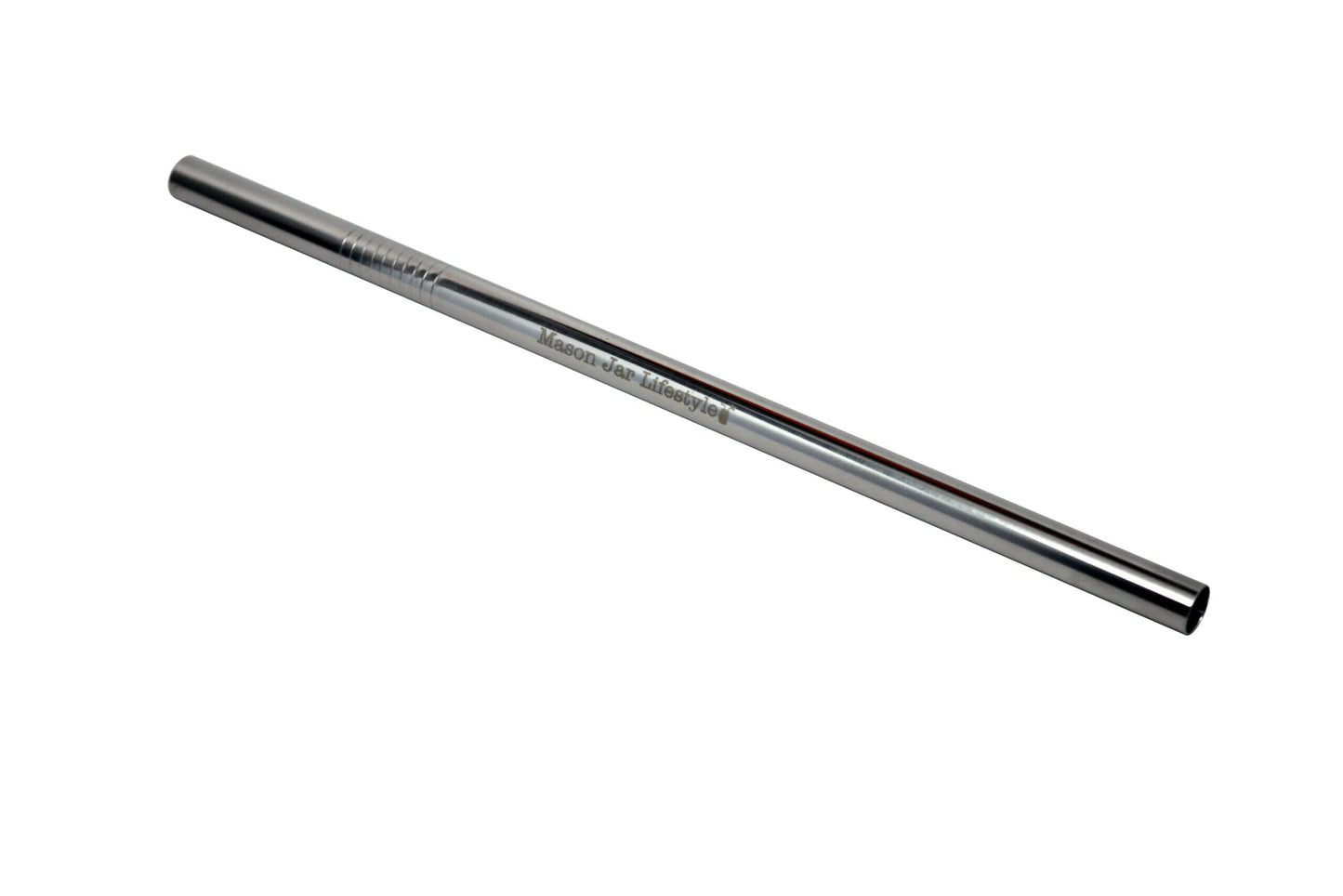 Long 9" Stainless Steel Boba Straws for Quart Mason Jars