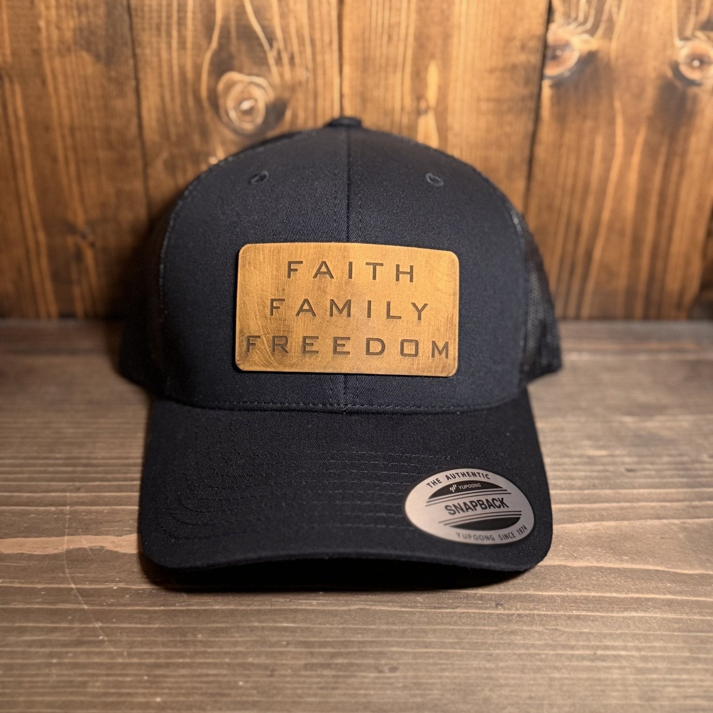 Faith Family Freedom Trucker Hat Christian Hat