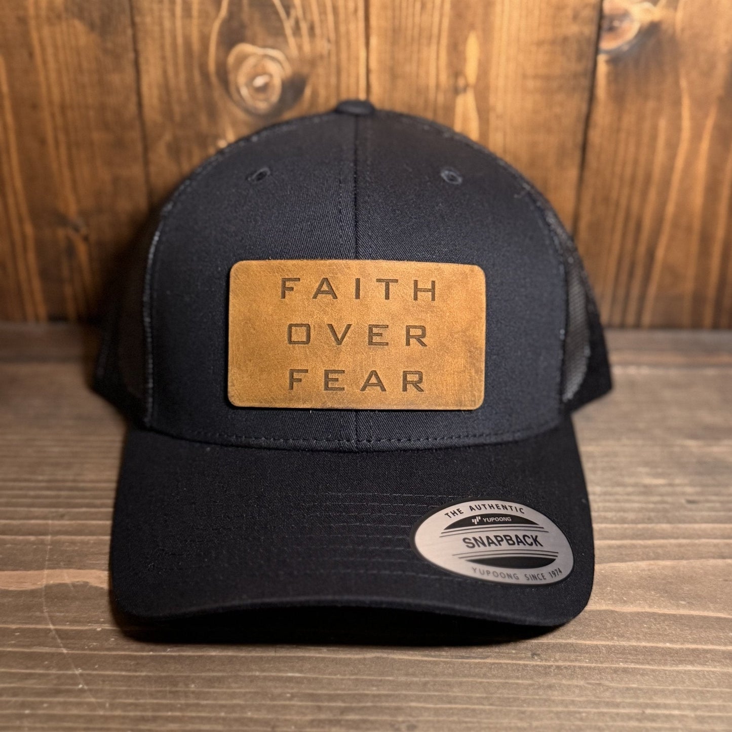 Faith Over Fear Trucker Hat - Christian Hat