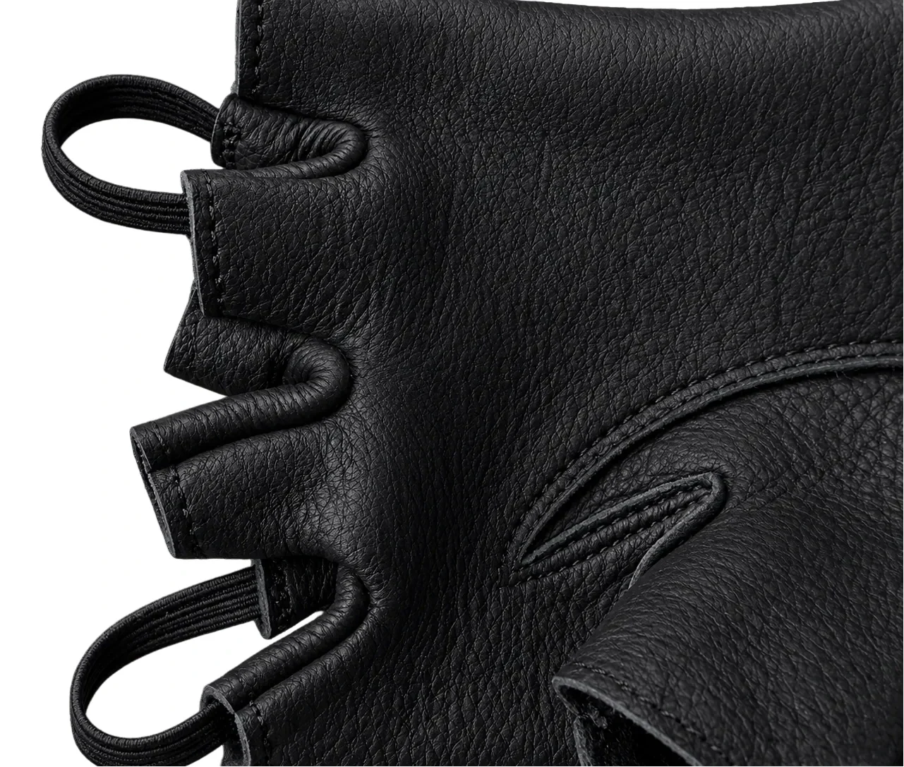 Fingerless Deerskin Gloves
