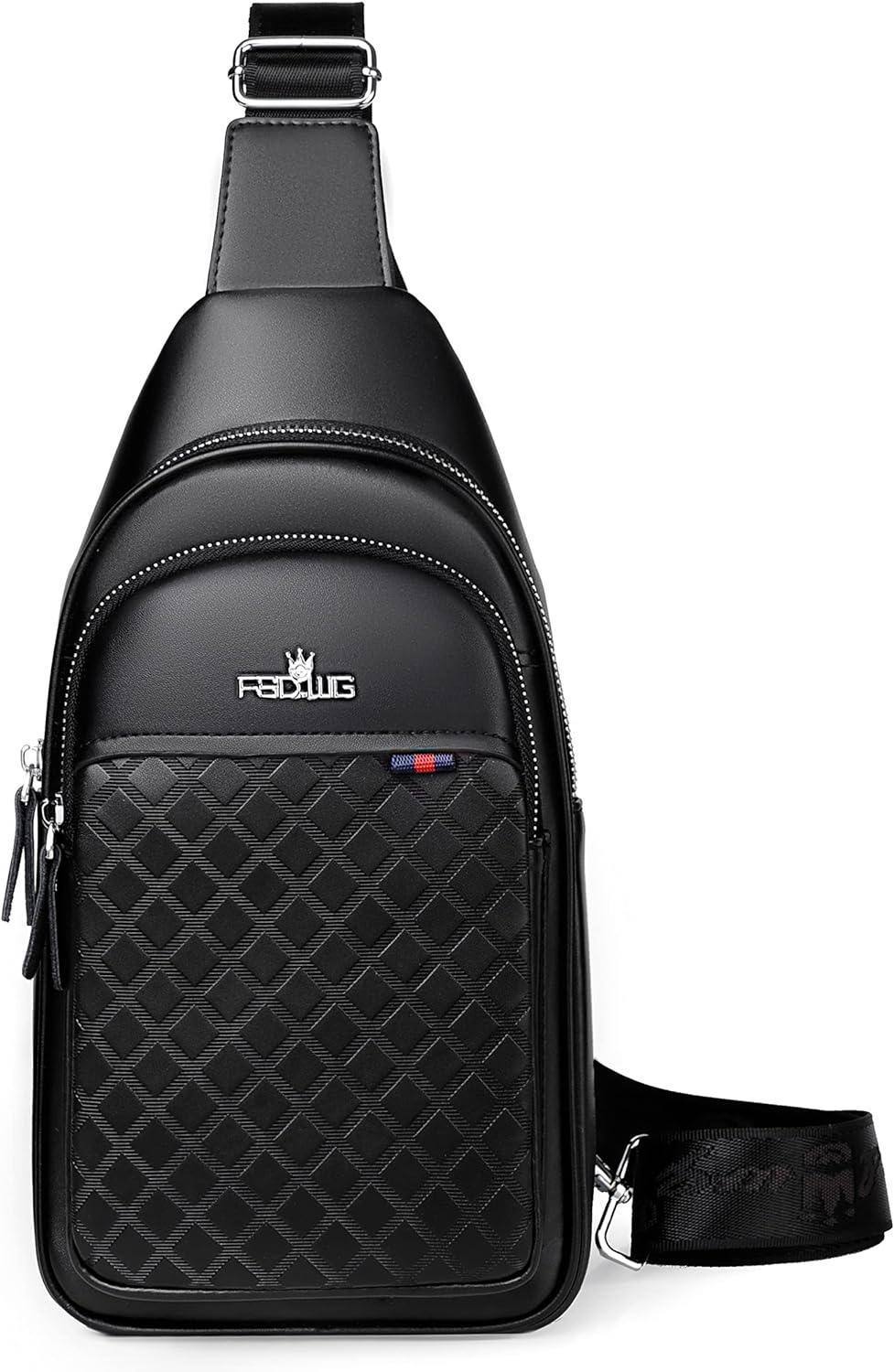 Leather Sling Backpack – Vintage & Modern