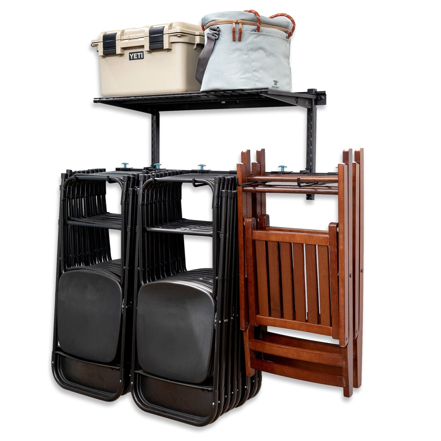 G-Chair Wire Shelf | Adjustable Wall Storage System | Holds 300 lbs