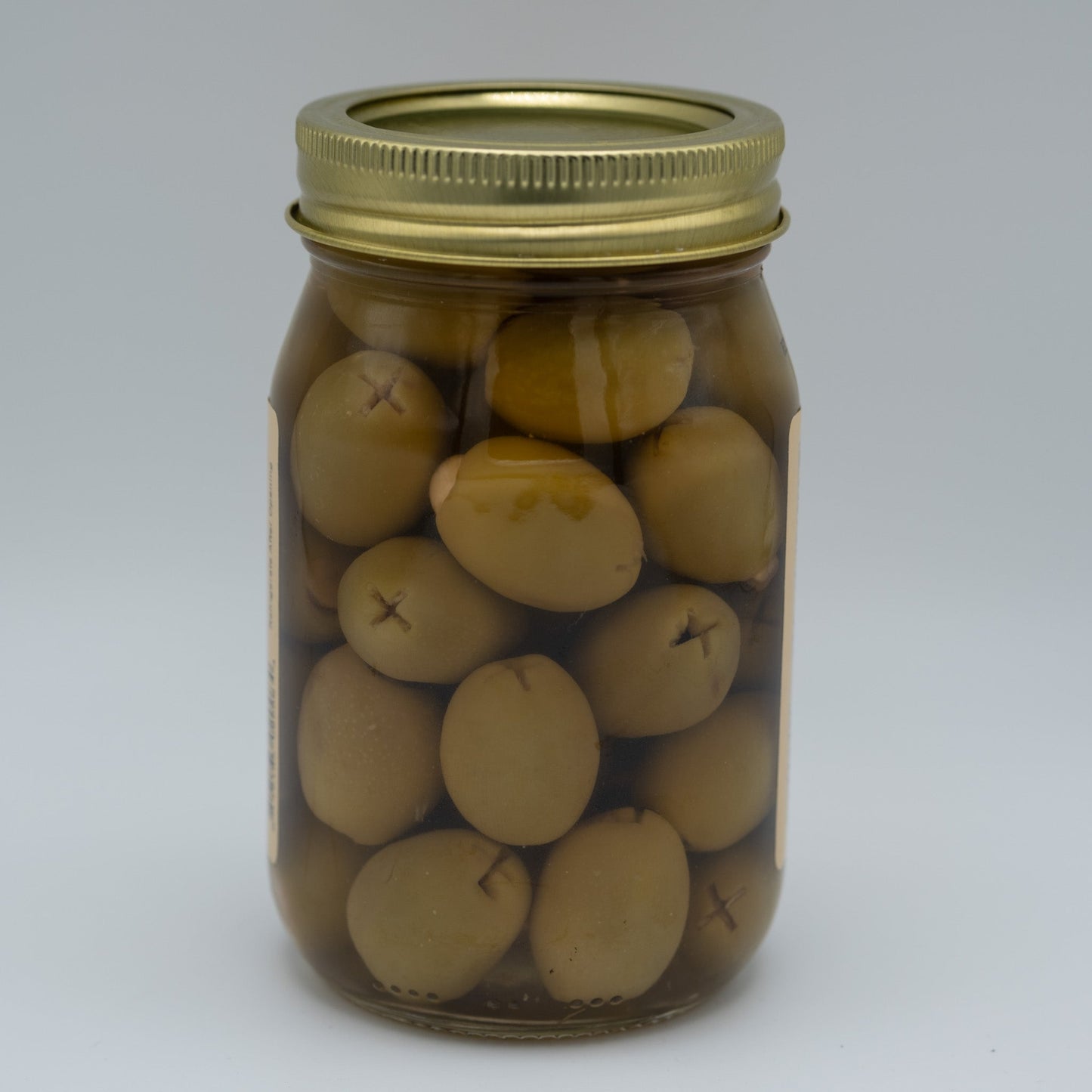 Old-Fashioned Garlic Stuffed Olives (16oz) | Amish Country Store