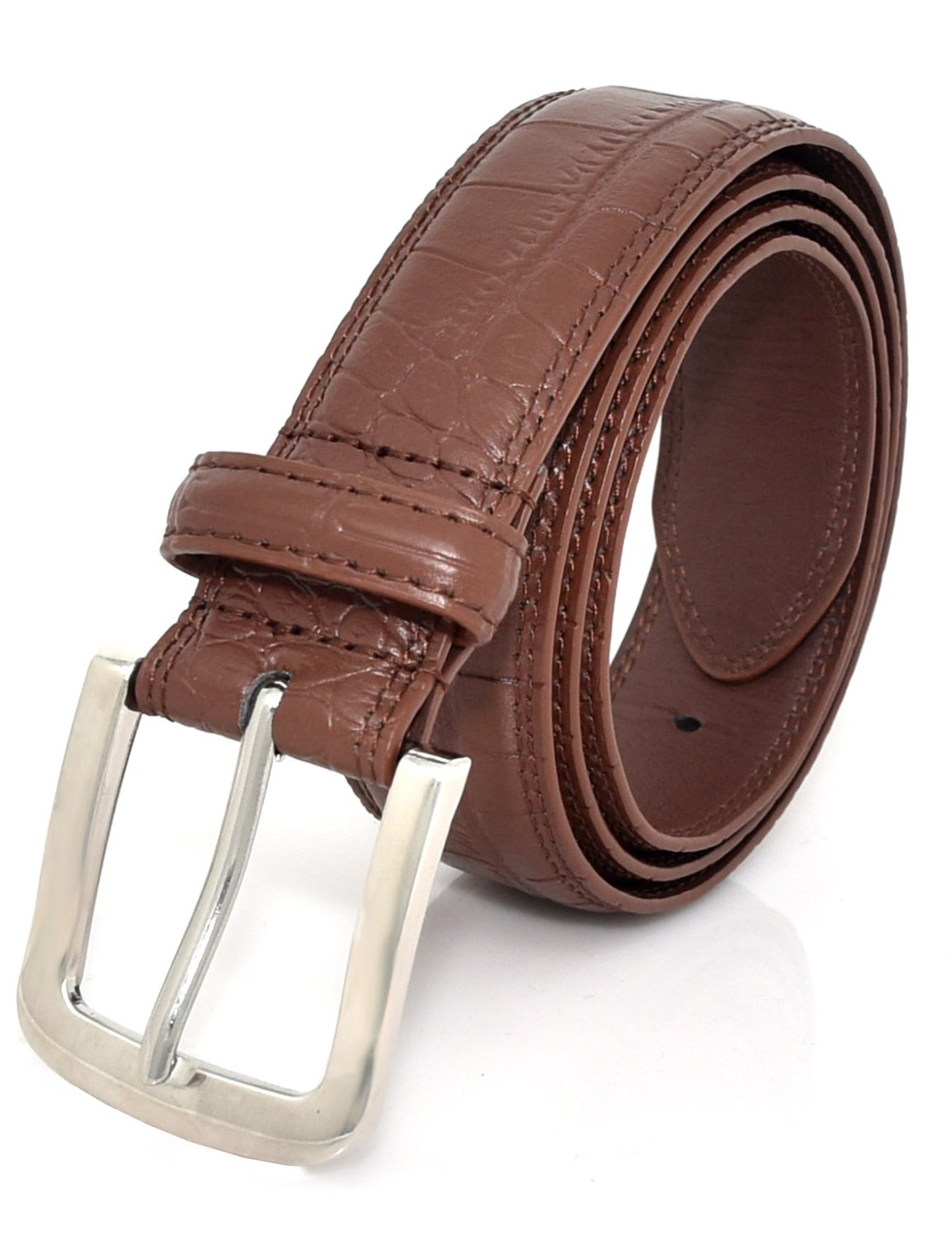 Genuine Leather Belt for Men – Everyday Buckle