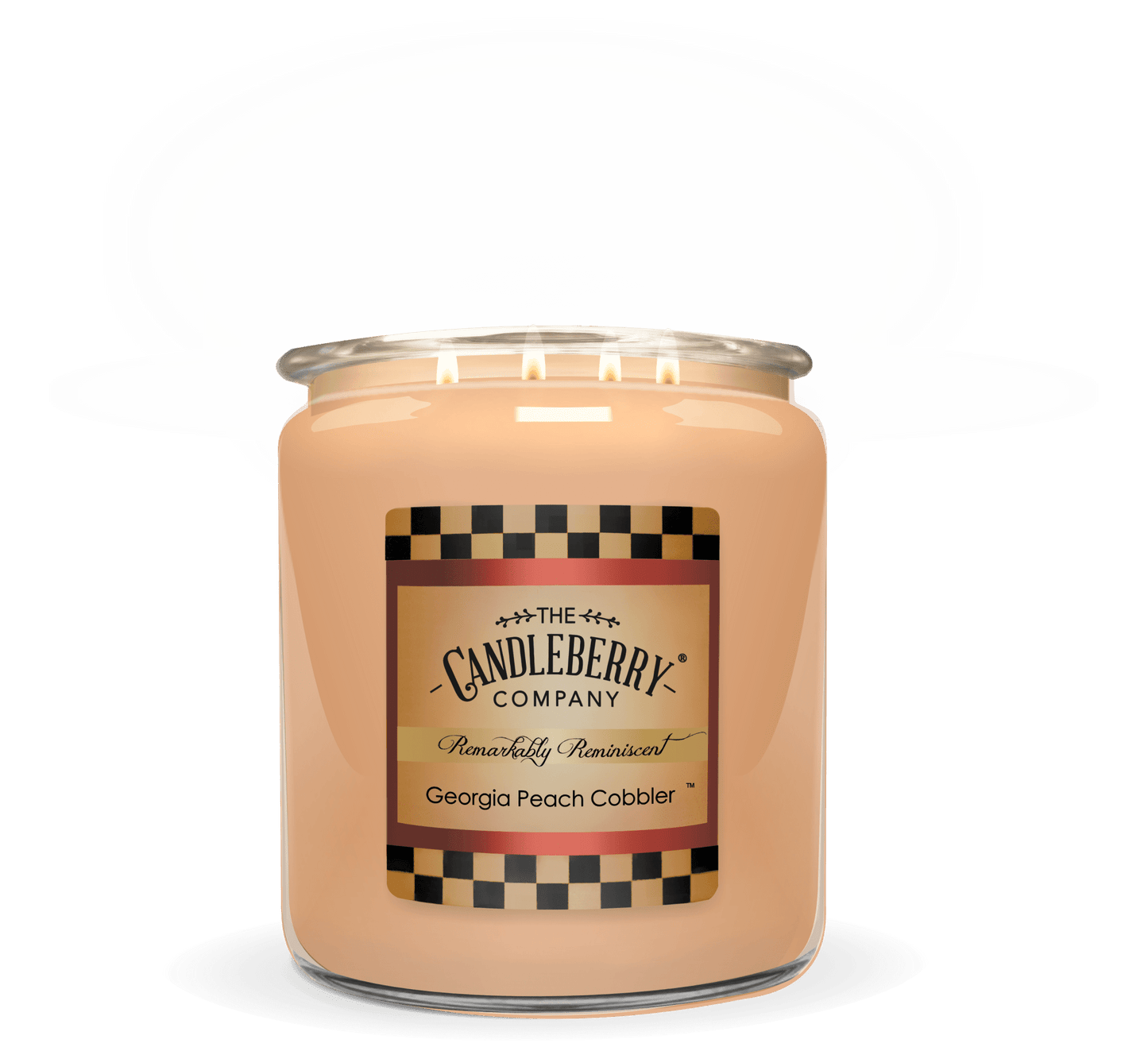 Georgia Peach Cobbler™, 4 - Wick, Cookie Jar Candle (Collective)
