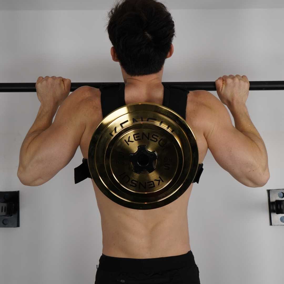 Calibrated Gold Weight Plates (LBS)