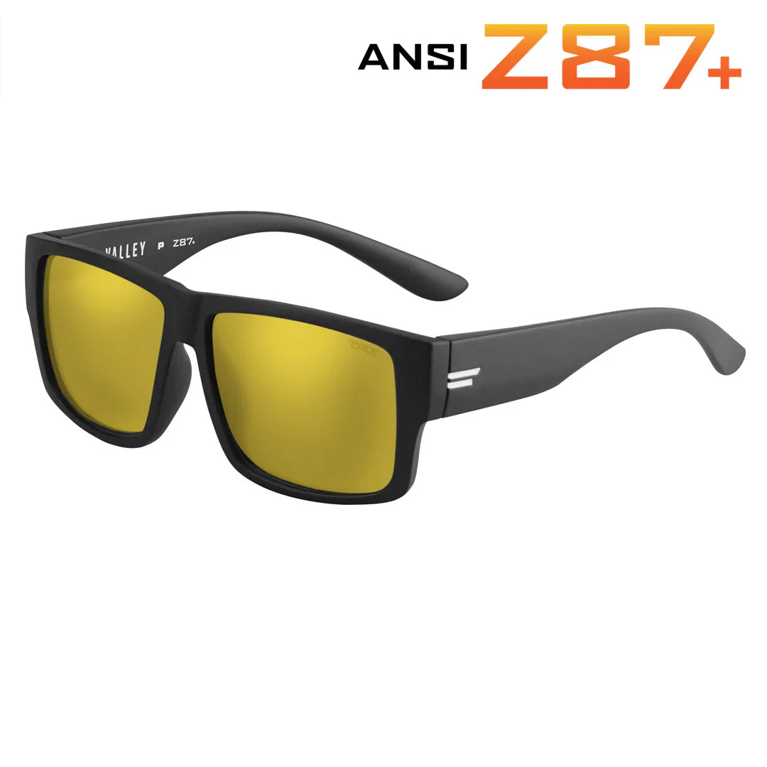 VALLEY ANSI Z87+ Safety Gold Polarized