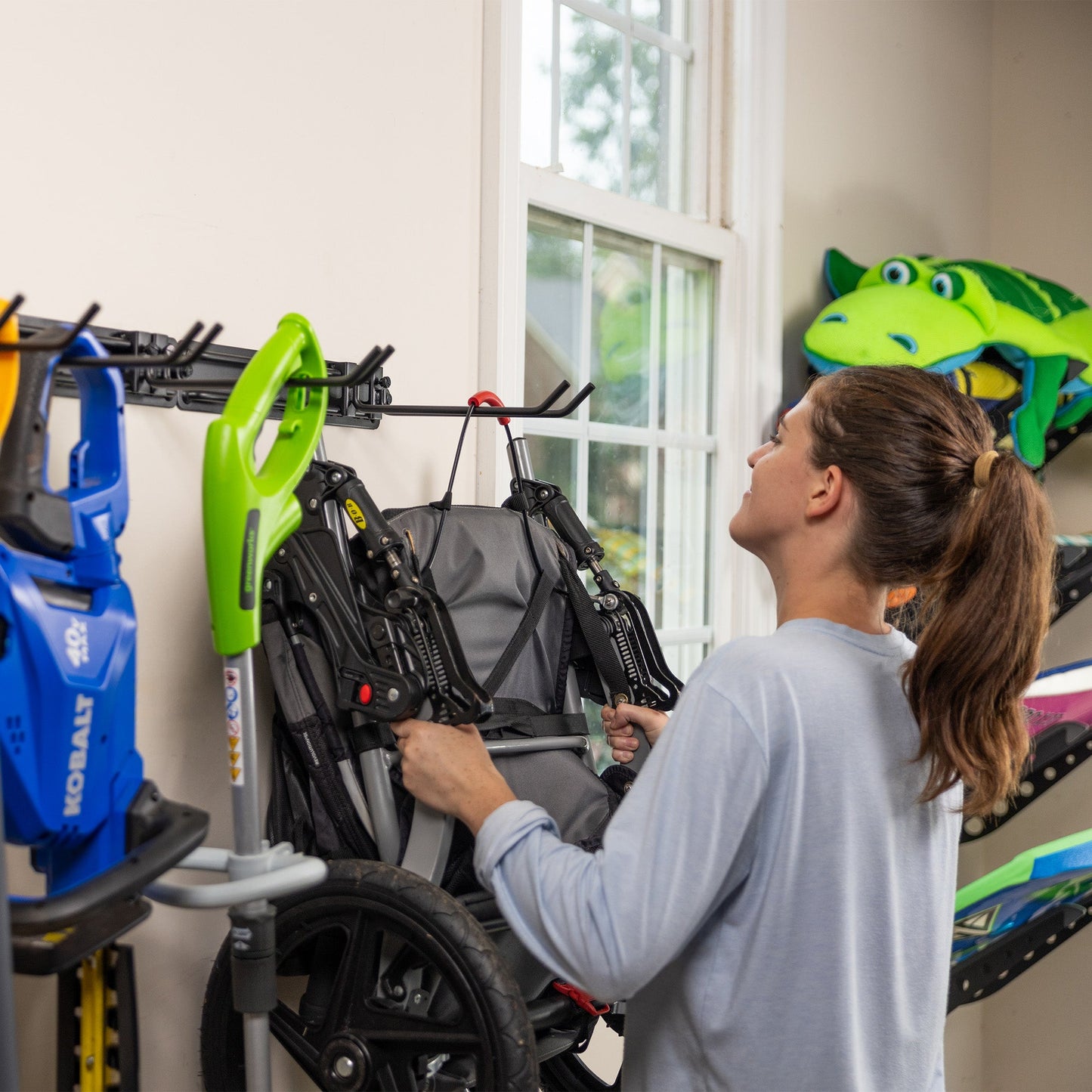 48" Modular Multi-Use Adjustable Garage Organizer | Holds 450 lbs