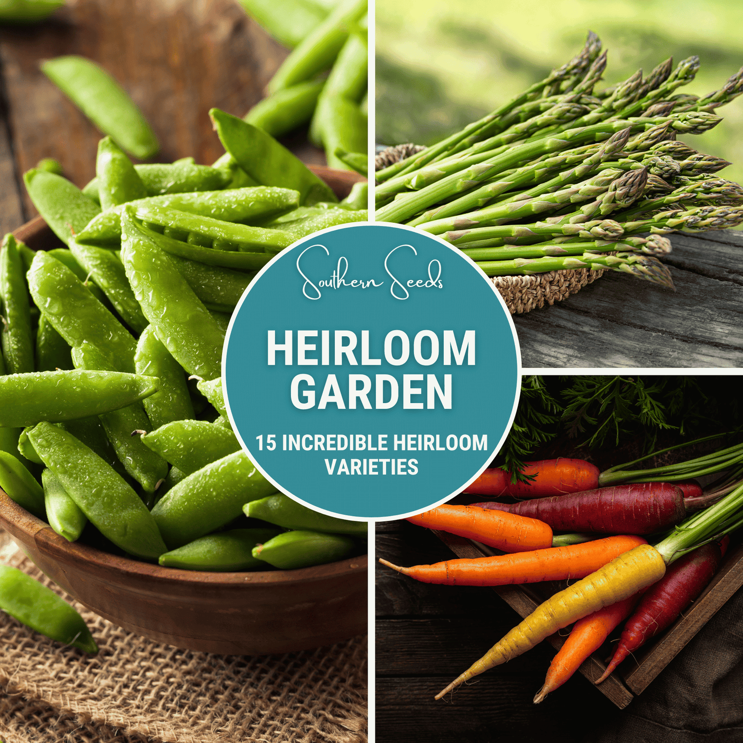 Heirloom Vegetable Seed Collection ā 15 Varieties