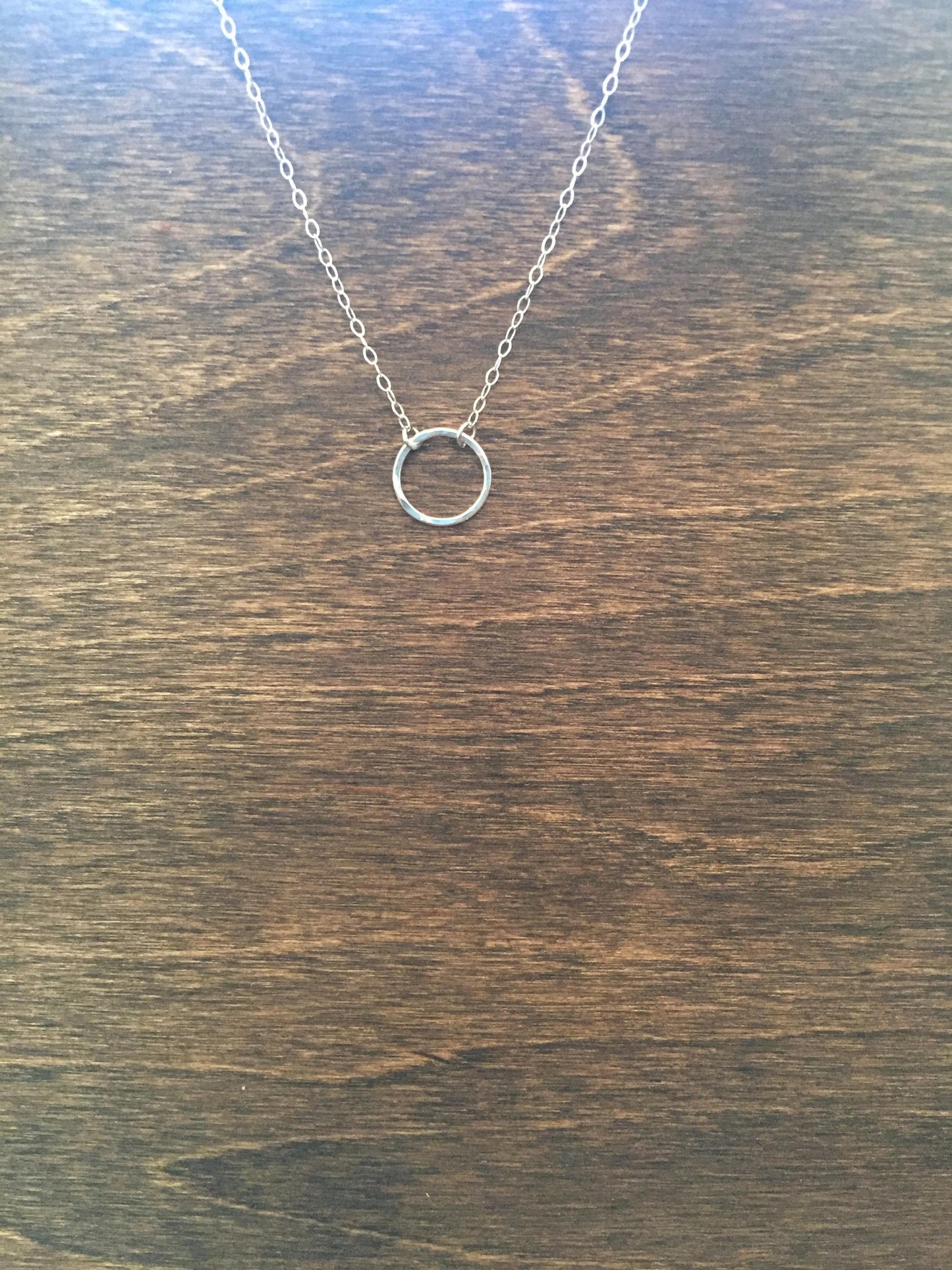 circle necklace