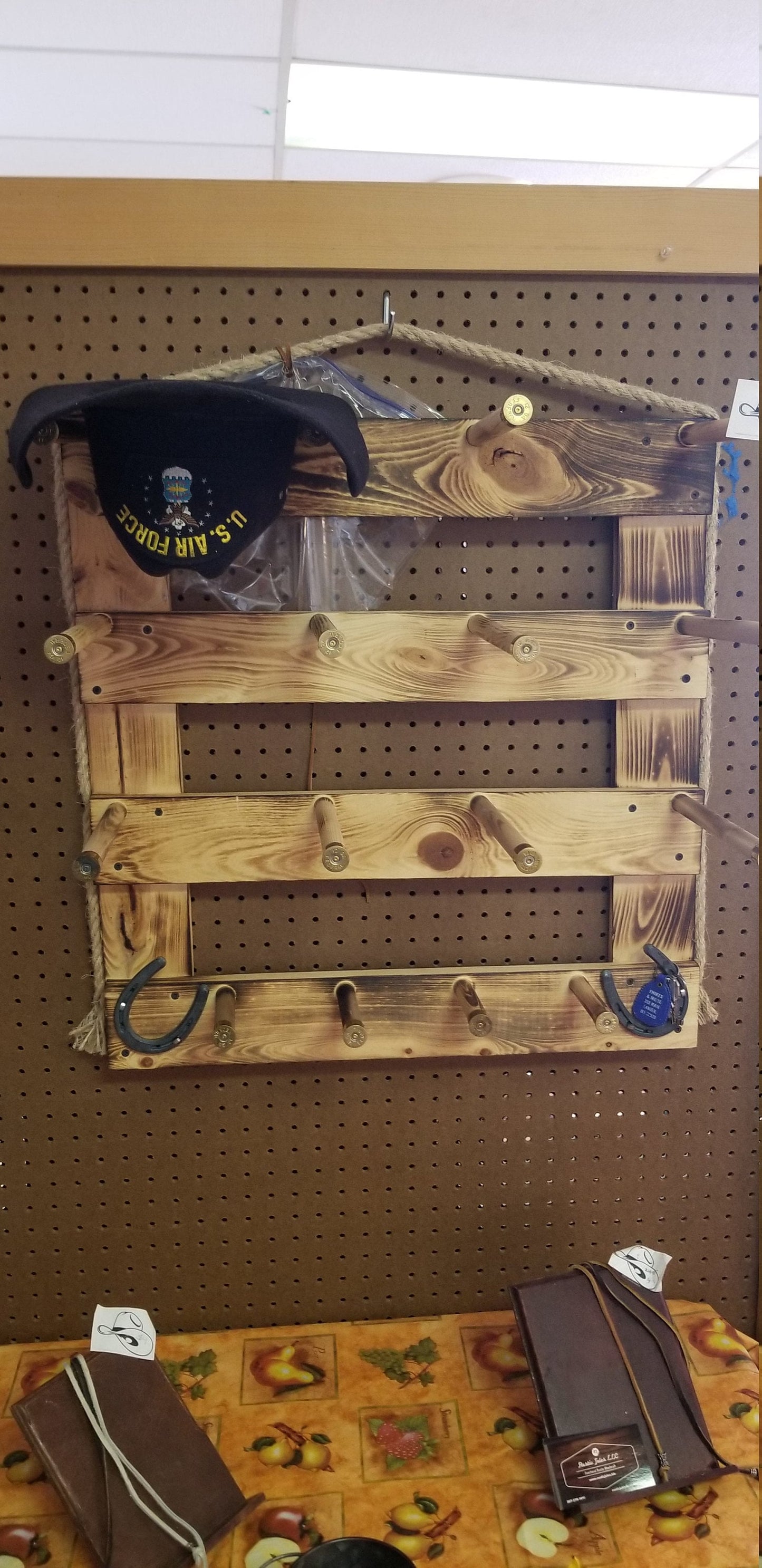The 6-Hatter: Vertical Wall-Hanging Western Organization