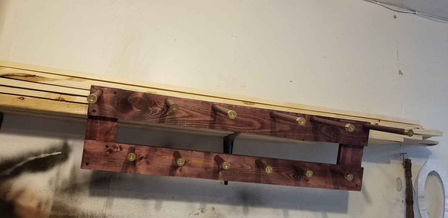 The 3-Hatter: Horizontal Wall-Hanging Western Organization