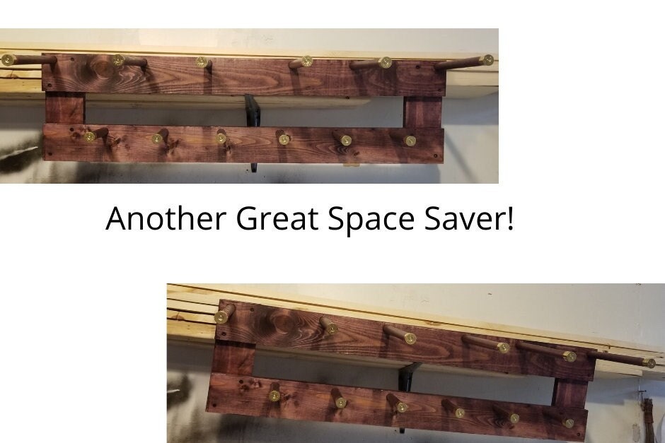 The 3-Hatter: Horizontal Wall-Hanging Western Organization