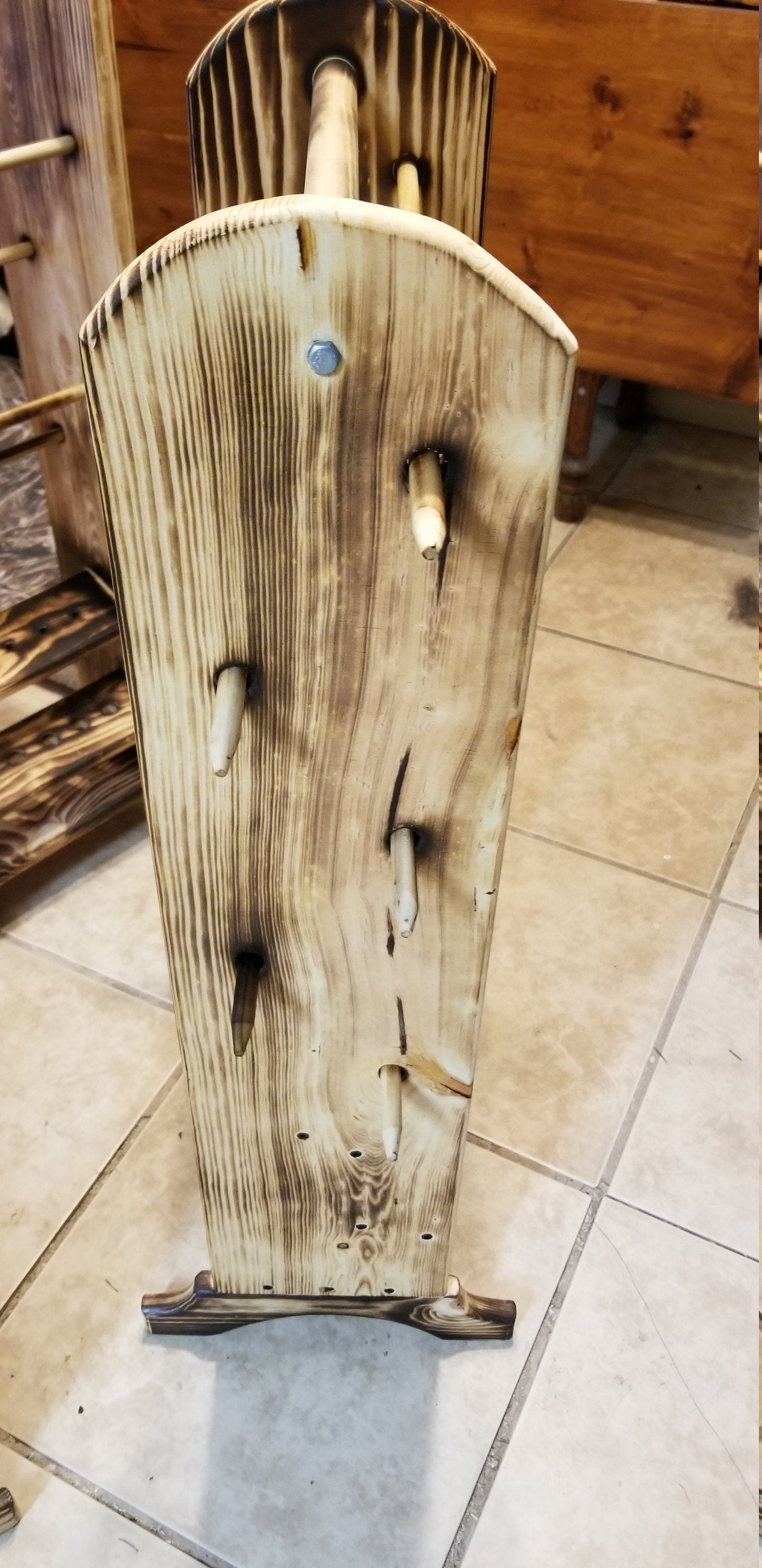 The Artisan’s Station: 5 Skein Yarn Holder & Organizer