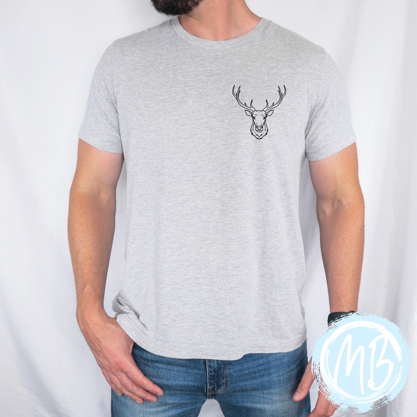 Deer Meat Tee | Men's | Christmas | Santa | Adult |