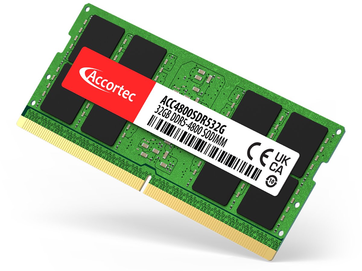 ACCORTEC INCORPORATED SODIMM 32GB DDR5-4800 Memory Module