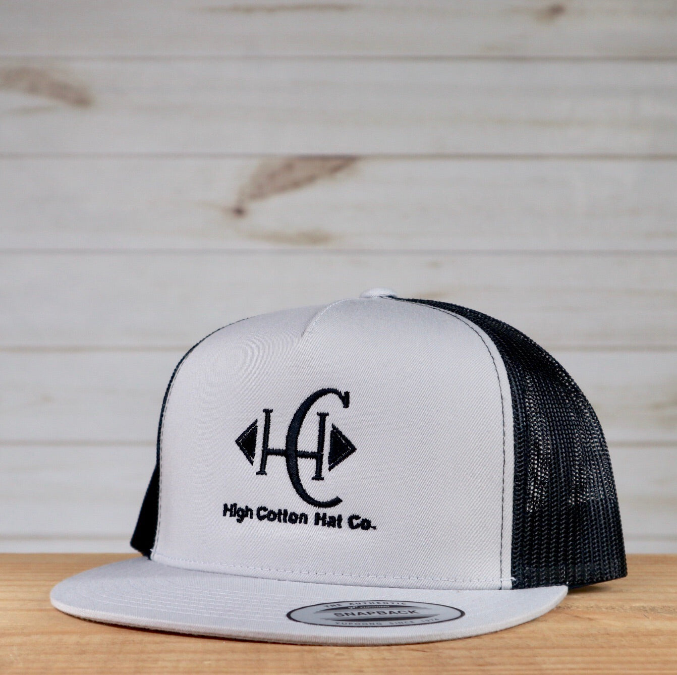 Brand Flat Bill Silver