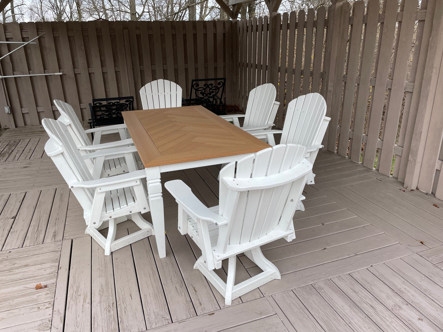 Java Leg Outdoor Dining Table