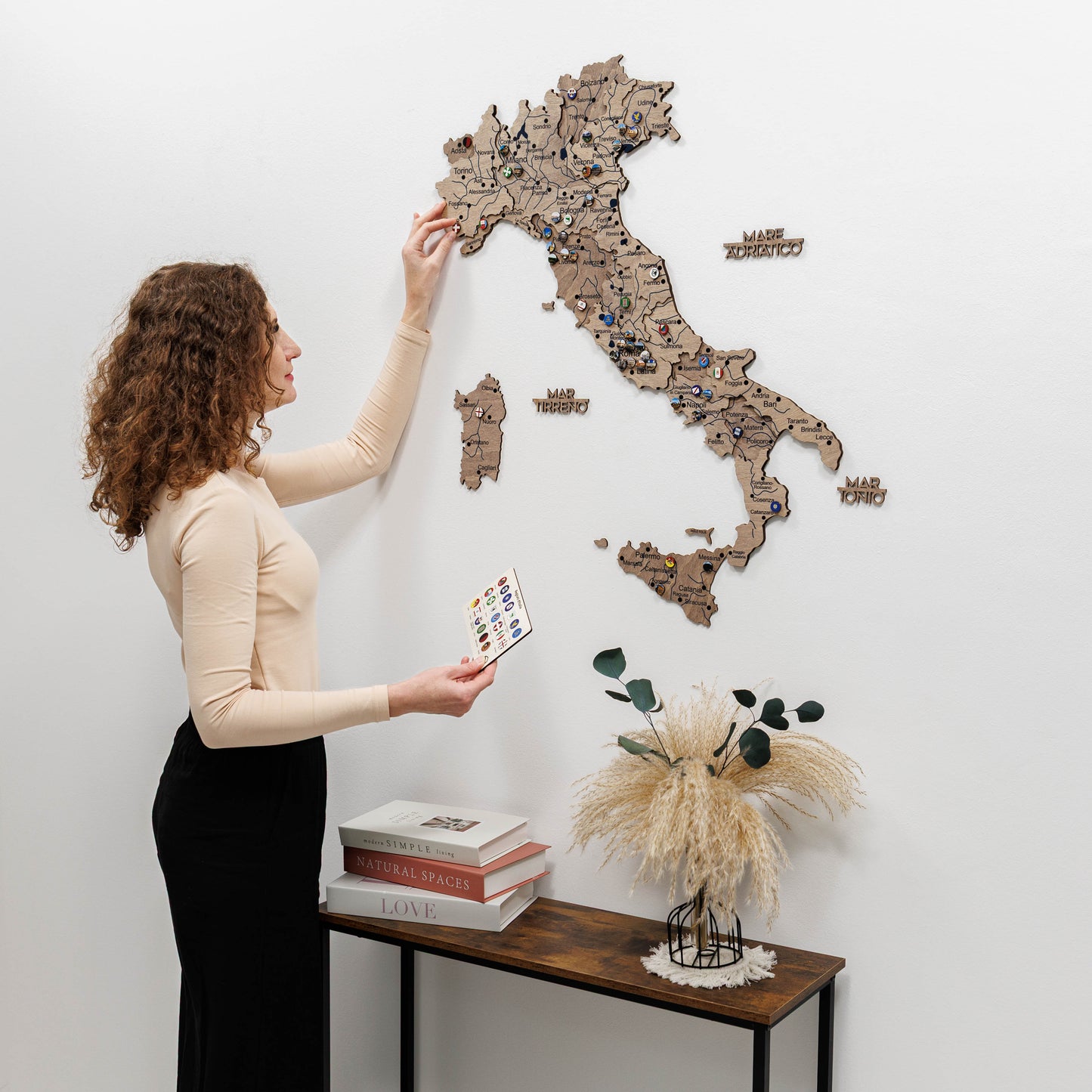 Wooden Map of Italy – Terra