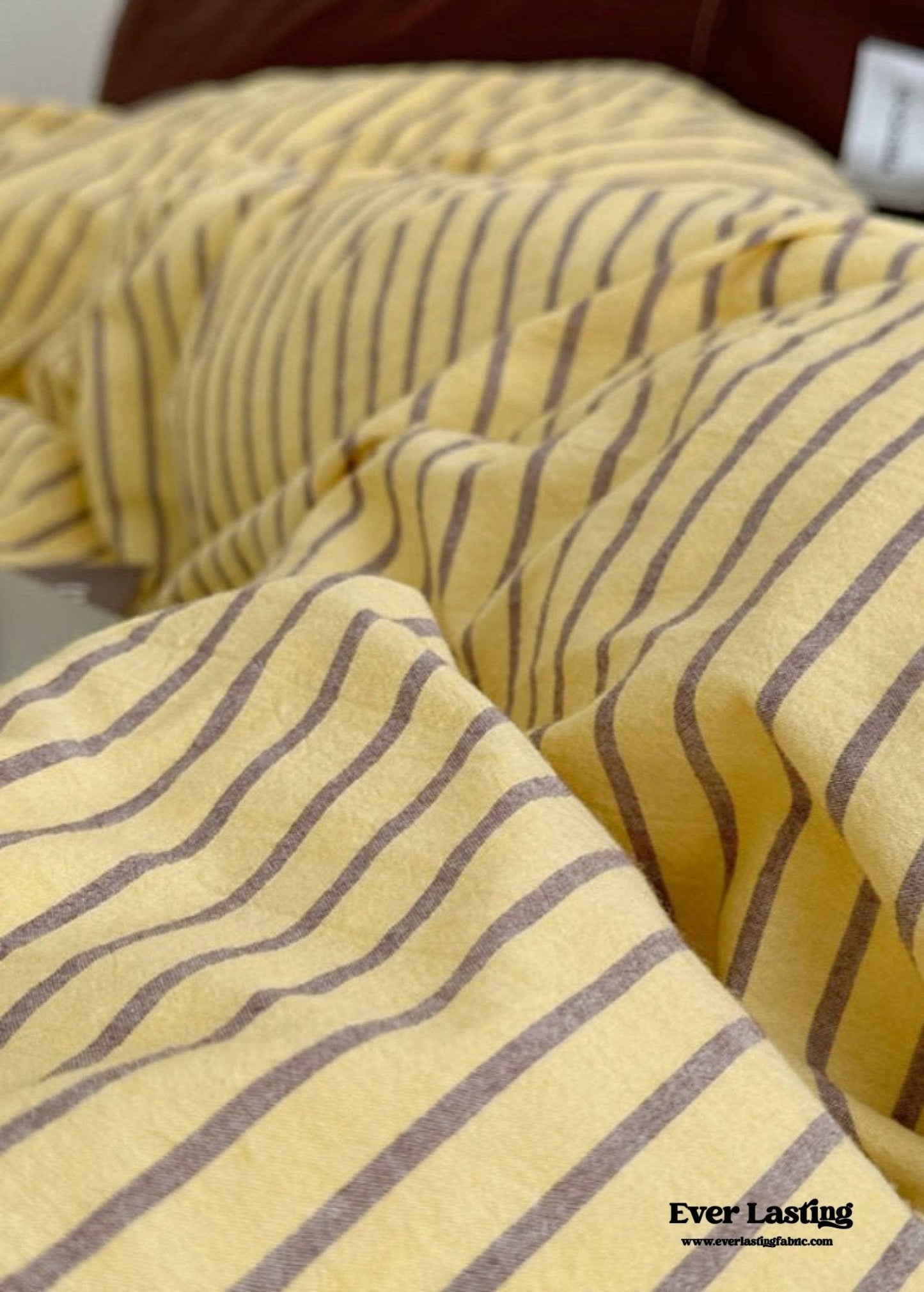 James Striped Bedding Set / Blue
