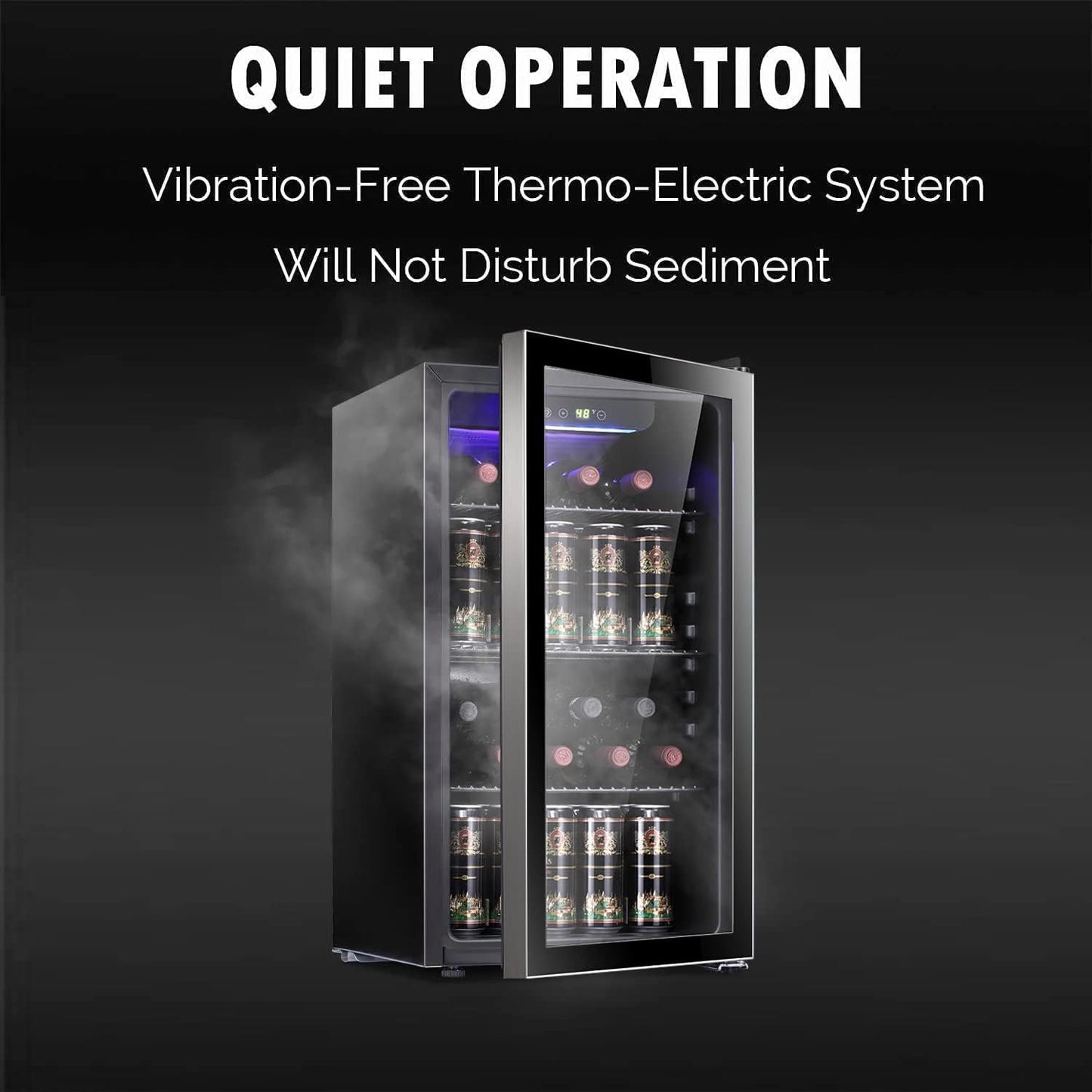 3.2 cu.ft Wine Cooler/Cabinet Beverage Refrigerator W5899H