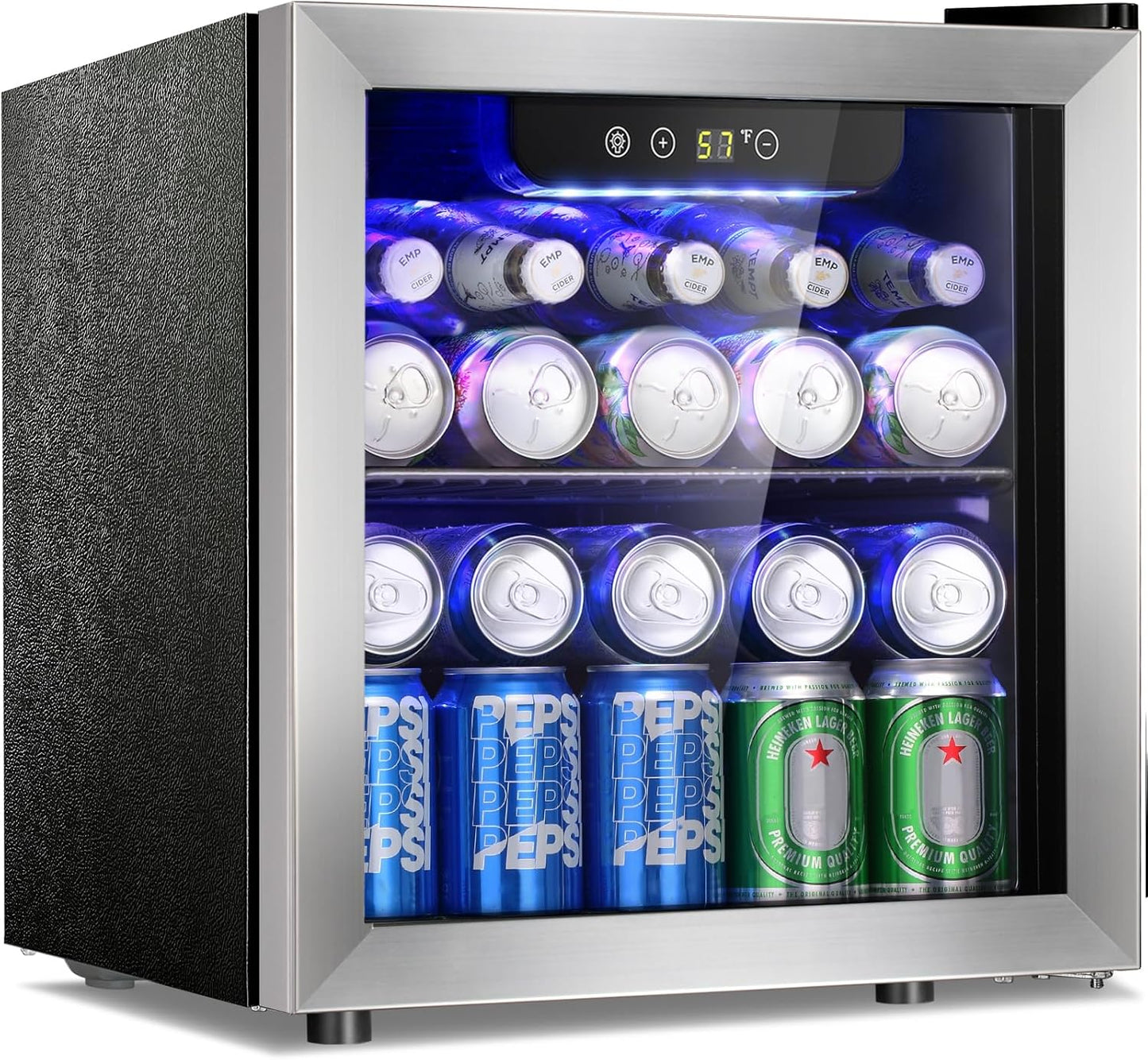 Kismile 48 Can Beverage Refrigerator 58036RWC0