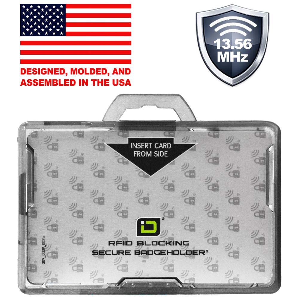 Secure Badge Holder DuoLite ® Horizontal 2 ID Card Holder
