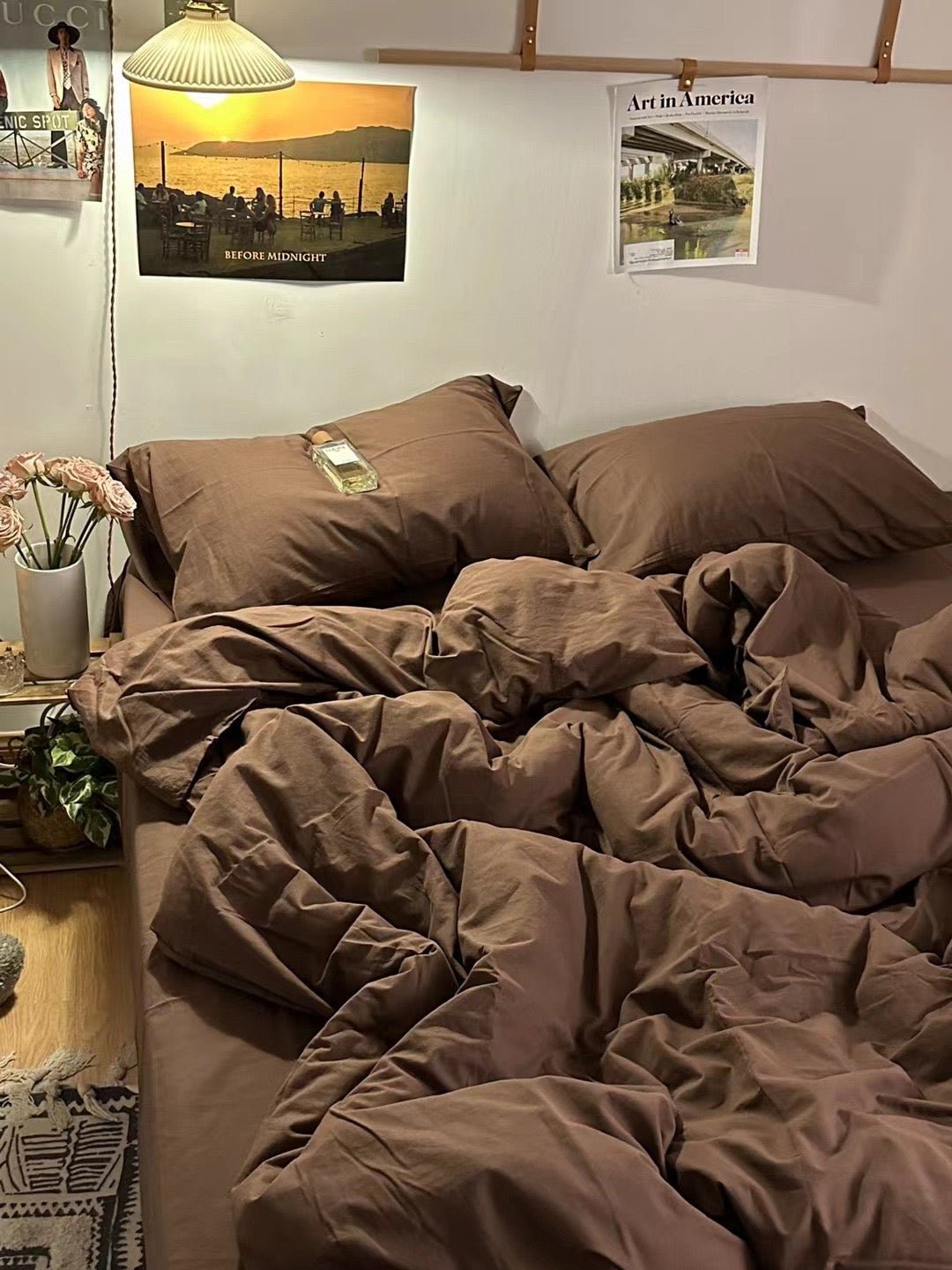 Latte Bedding Set / Brown