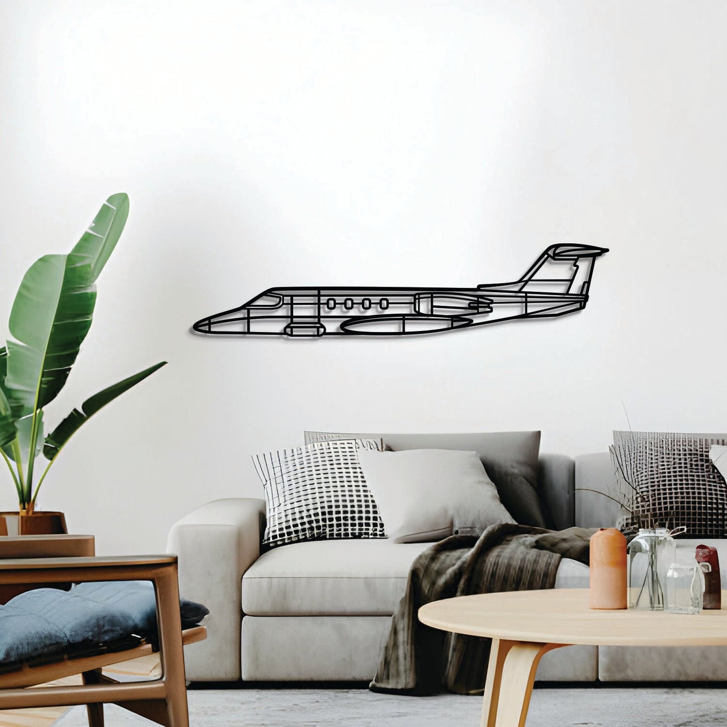 25D Metal Aircraft Wall Art - NCP0502