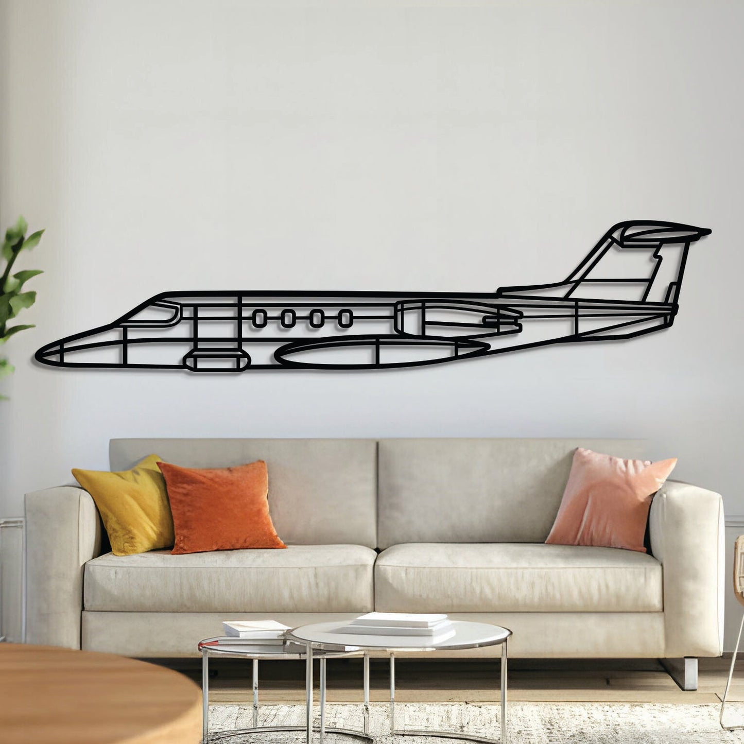 25D Metal Aircraft Wall Art - NCP0502