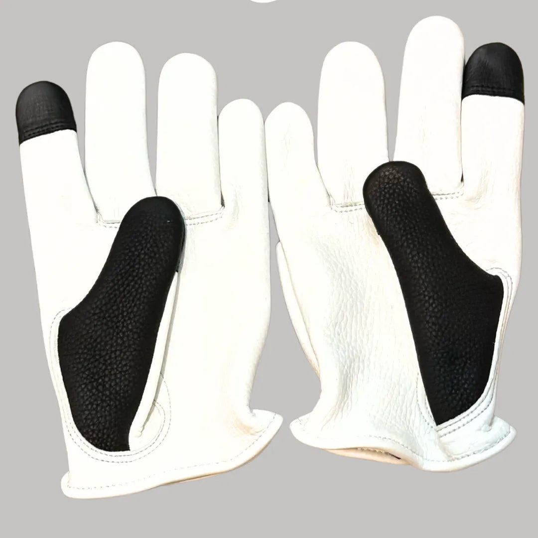 Spitfire White Touchscreen Gloves