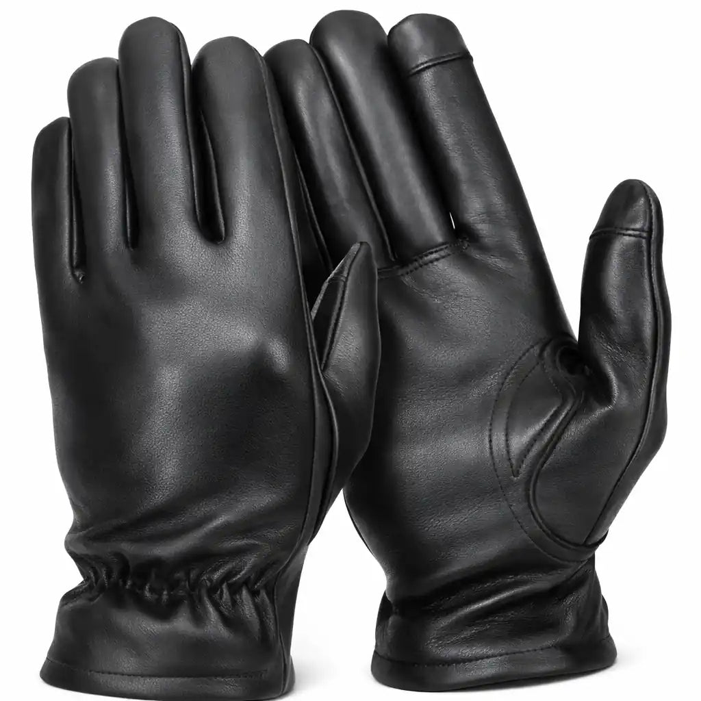 Classic Longer Cuff Deerskin Gloves
