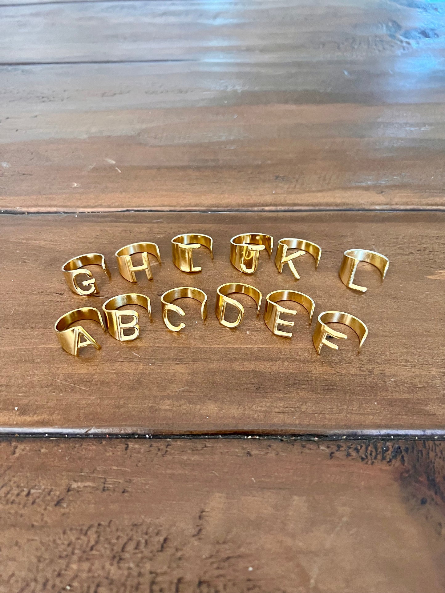 waterproof letter ring