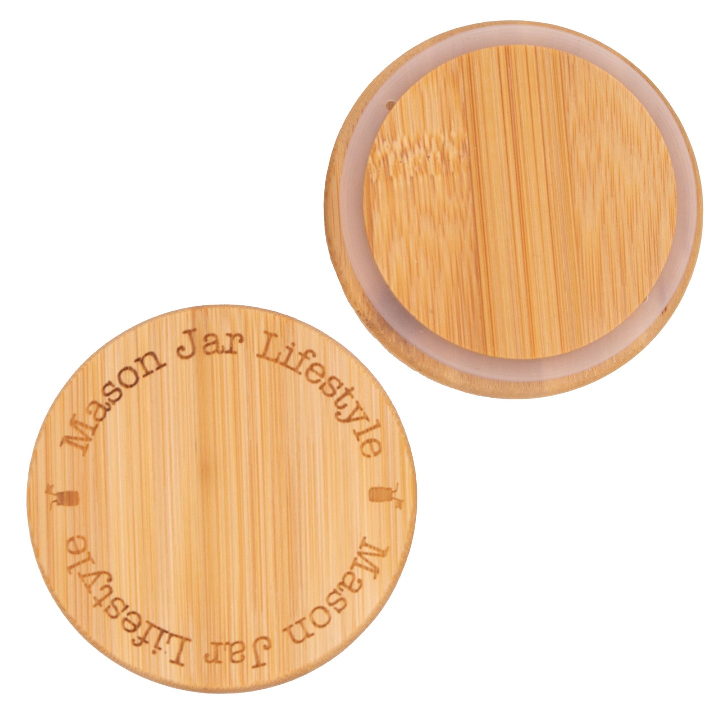 Bamboo Storage Stopper Lids for Mason Jars