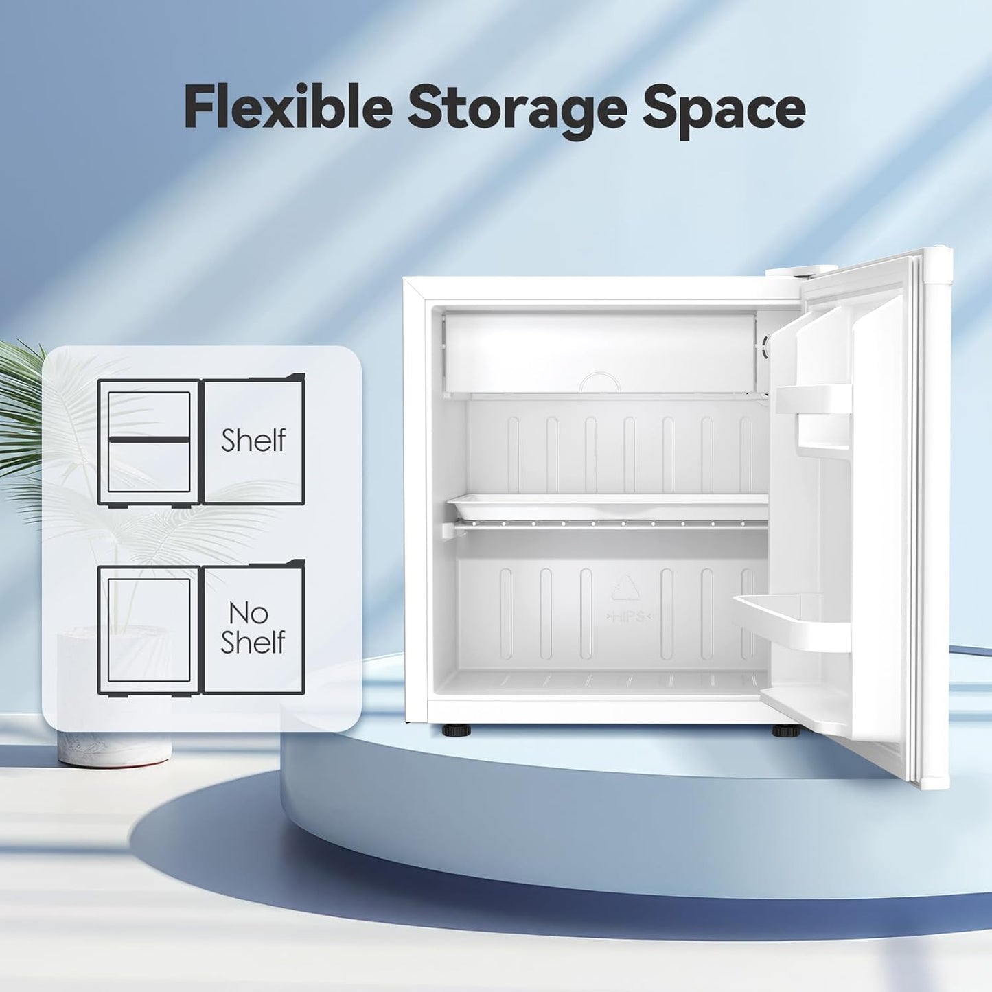 2.6\3.2 cu. ft Mini Fridge with Freezer
