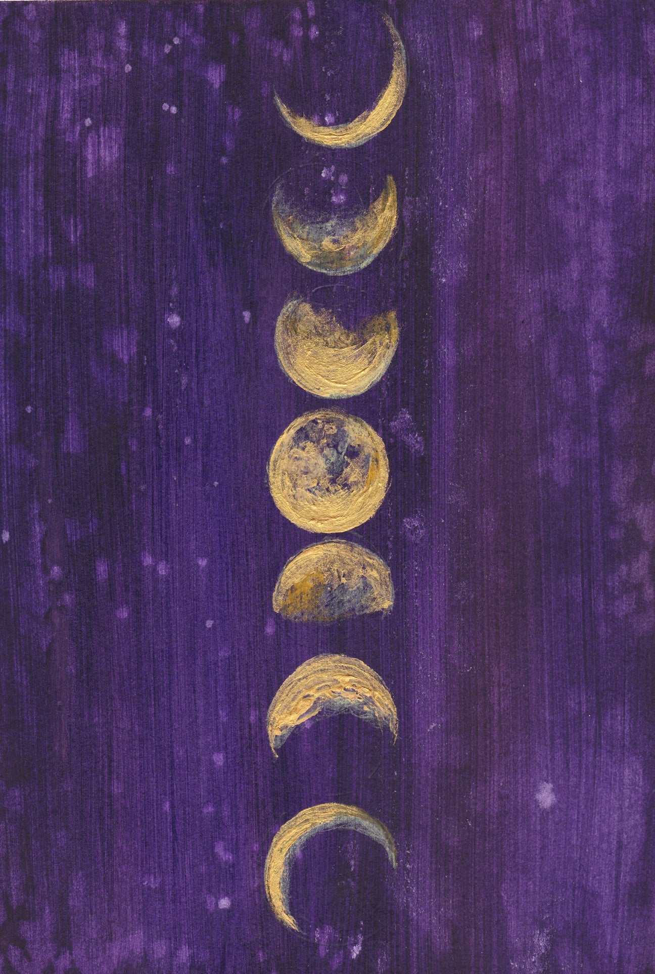 Moon Phases – Premium Art Print