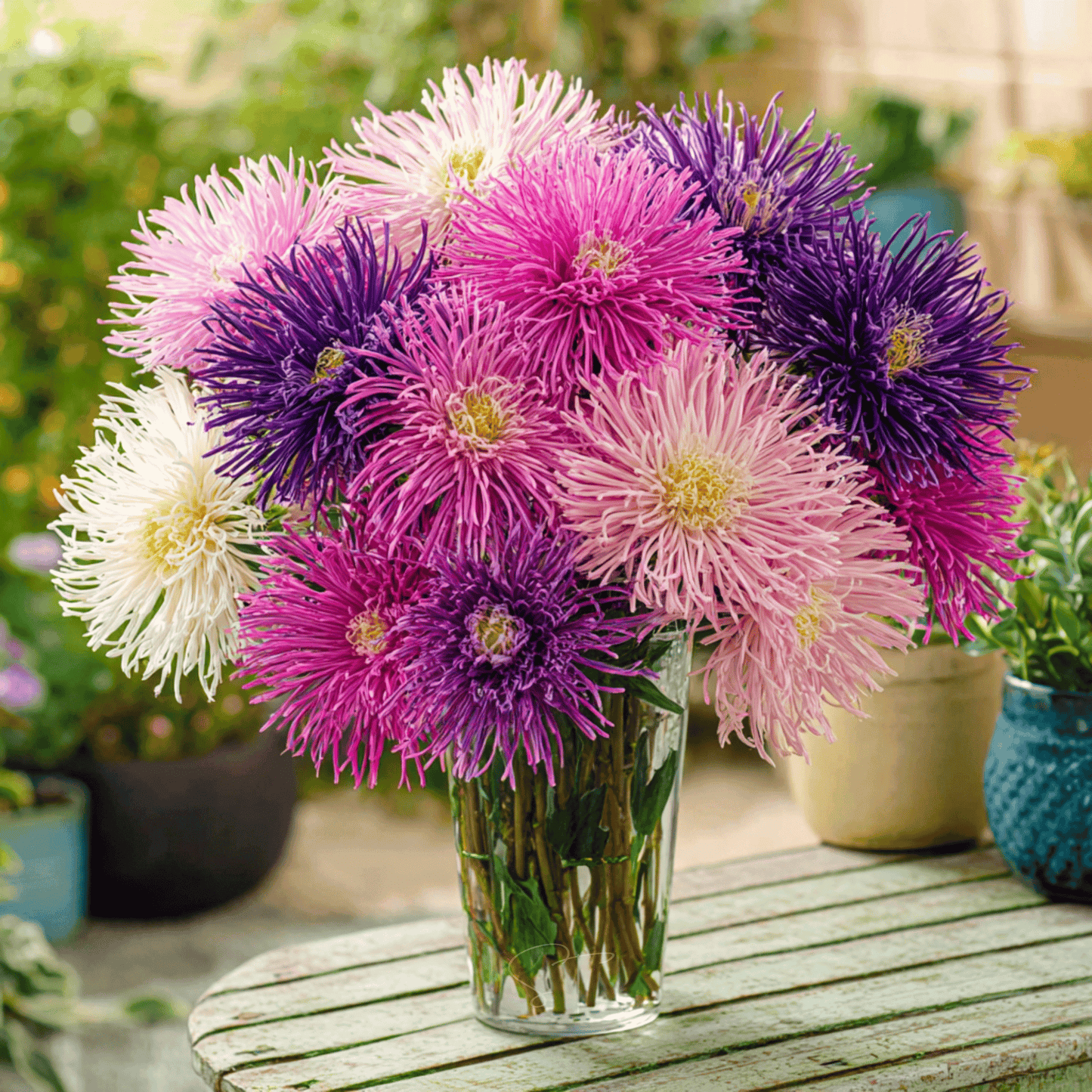 Needle Mix Aster ā 50 Seeds