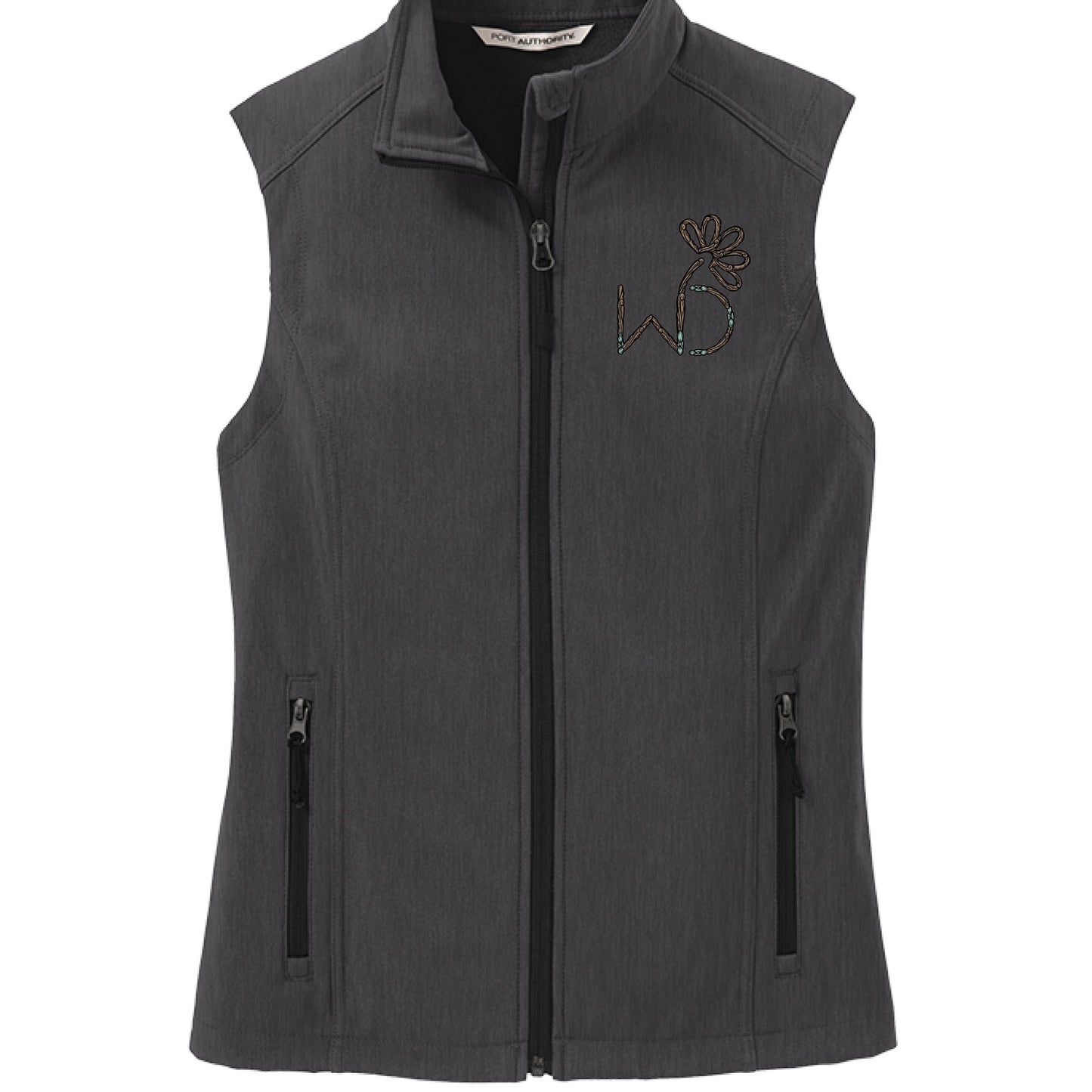 Wranglin' Daisies Brand Soft Shell Vest