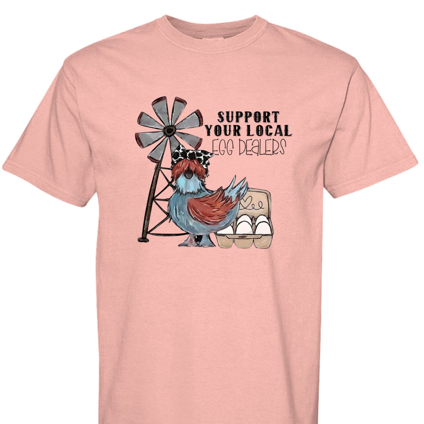 Support Your Local Egg Dealer CC Tee